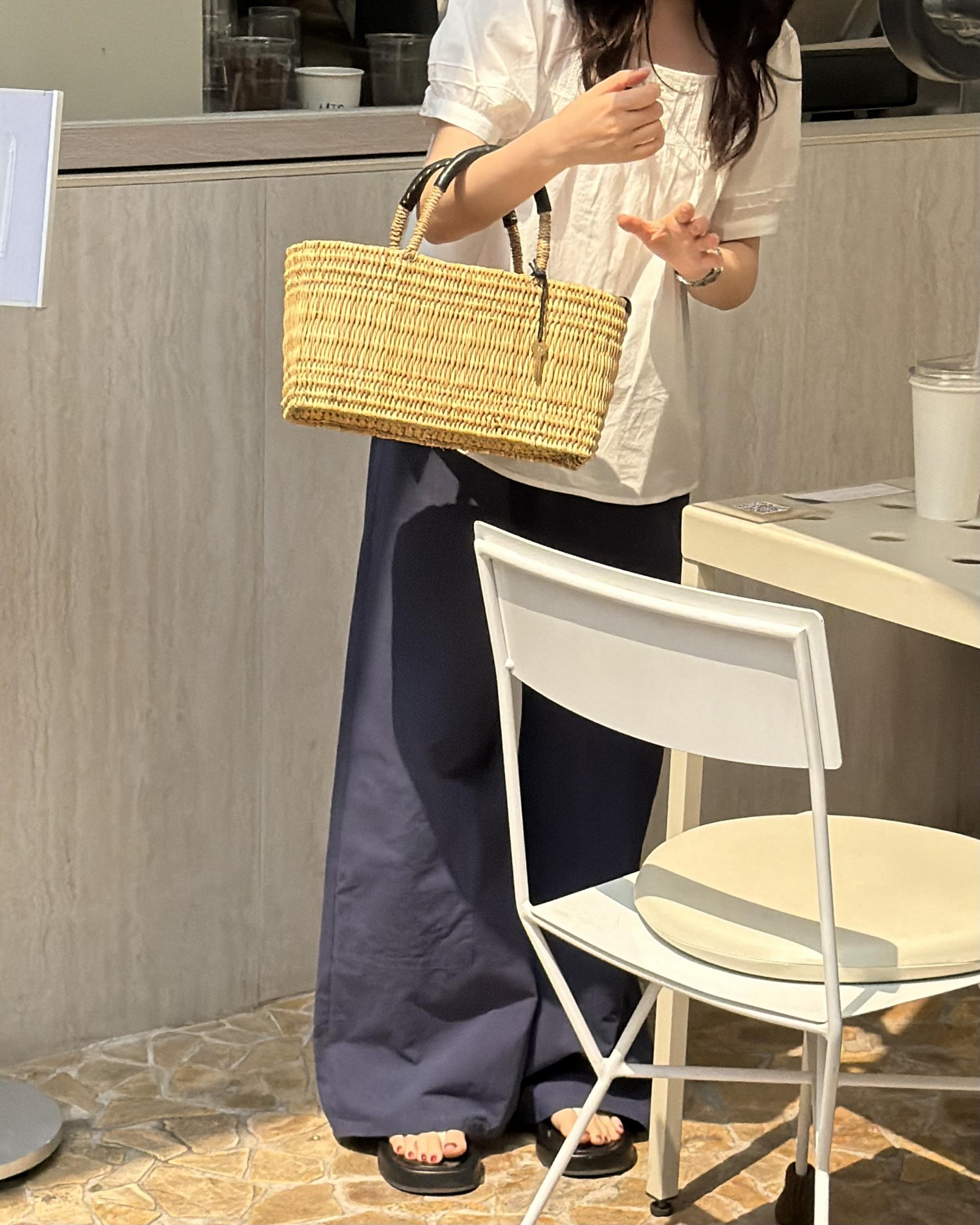 rusk cotton pants (charcoal/navy)