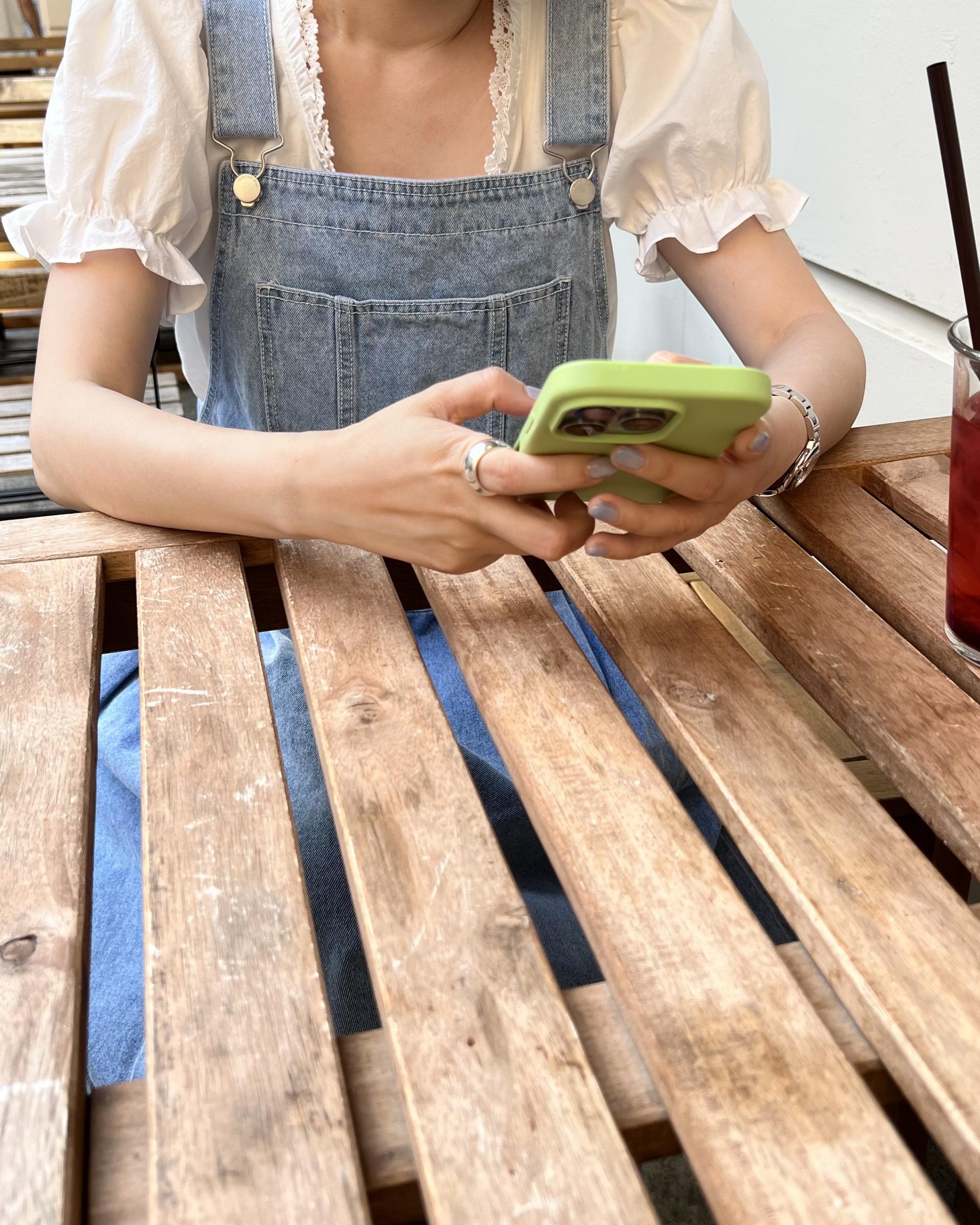 miguel denim overall 완