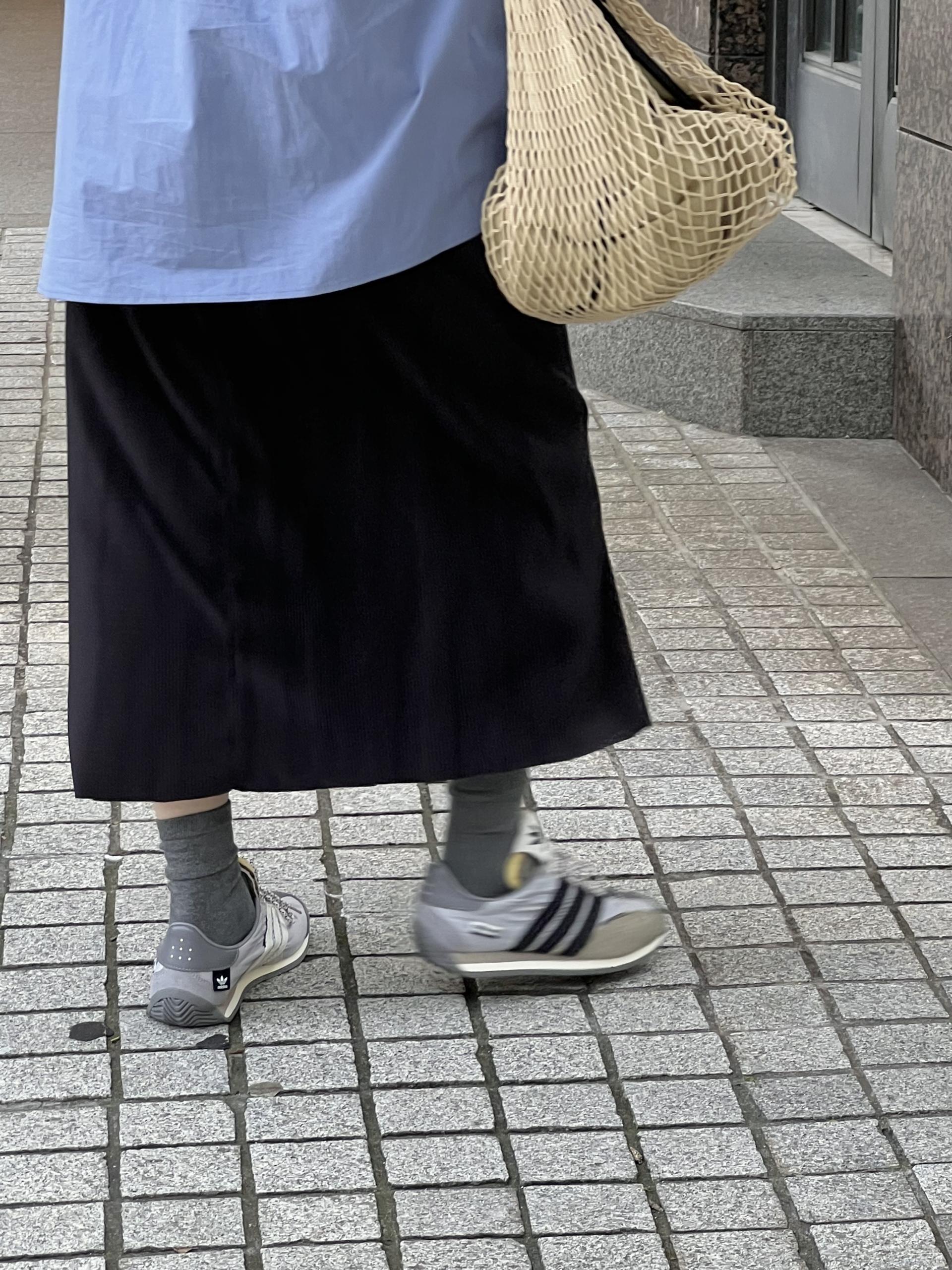 <made> penne skirt (black) (18차 pre-order)