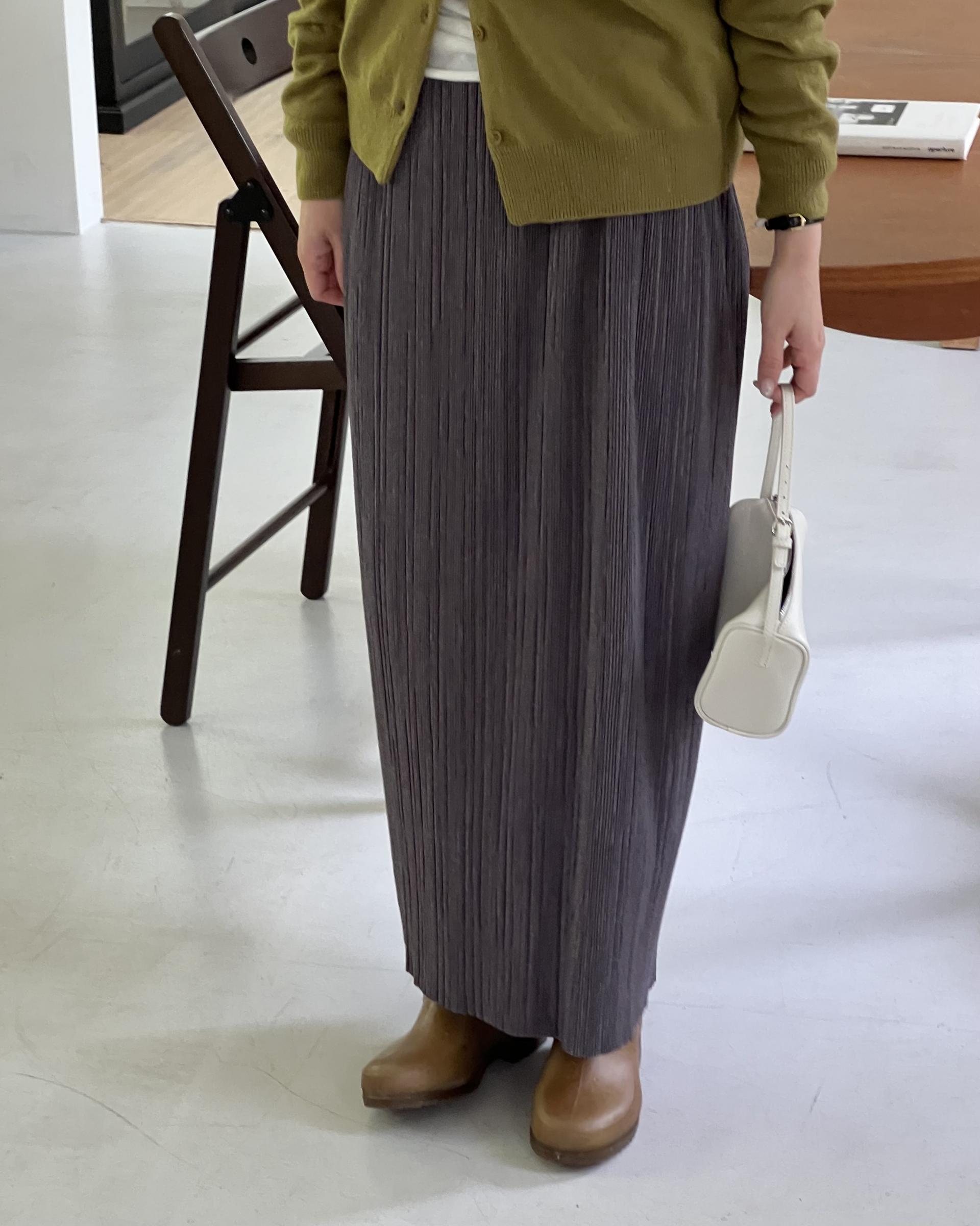 bowl round cardigan (grey/khaki/red)
