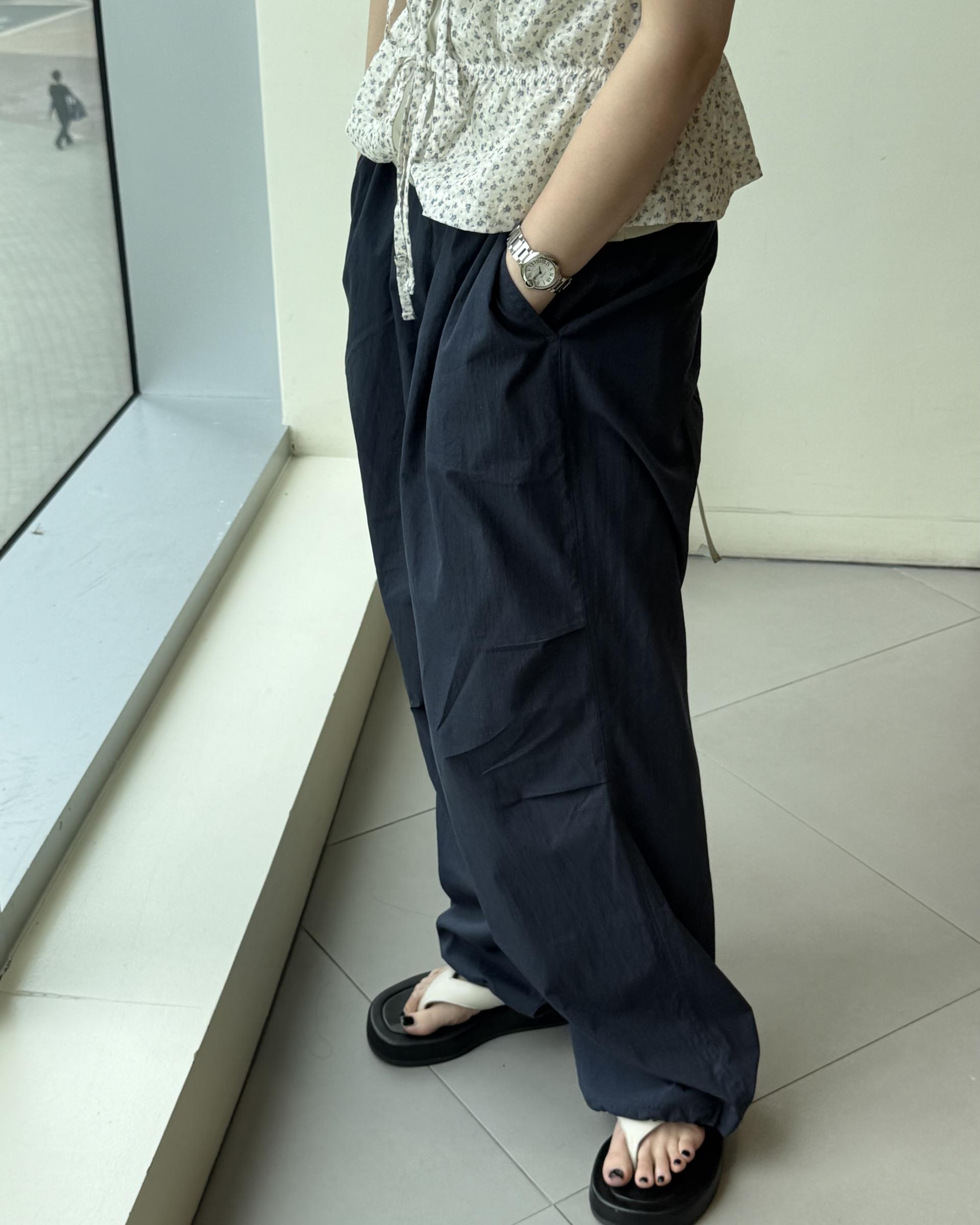 pampas string pants (navy)