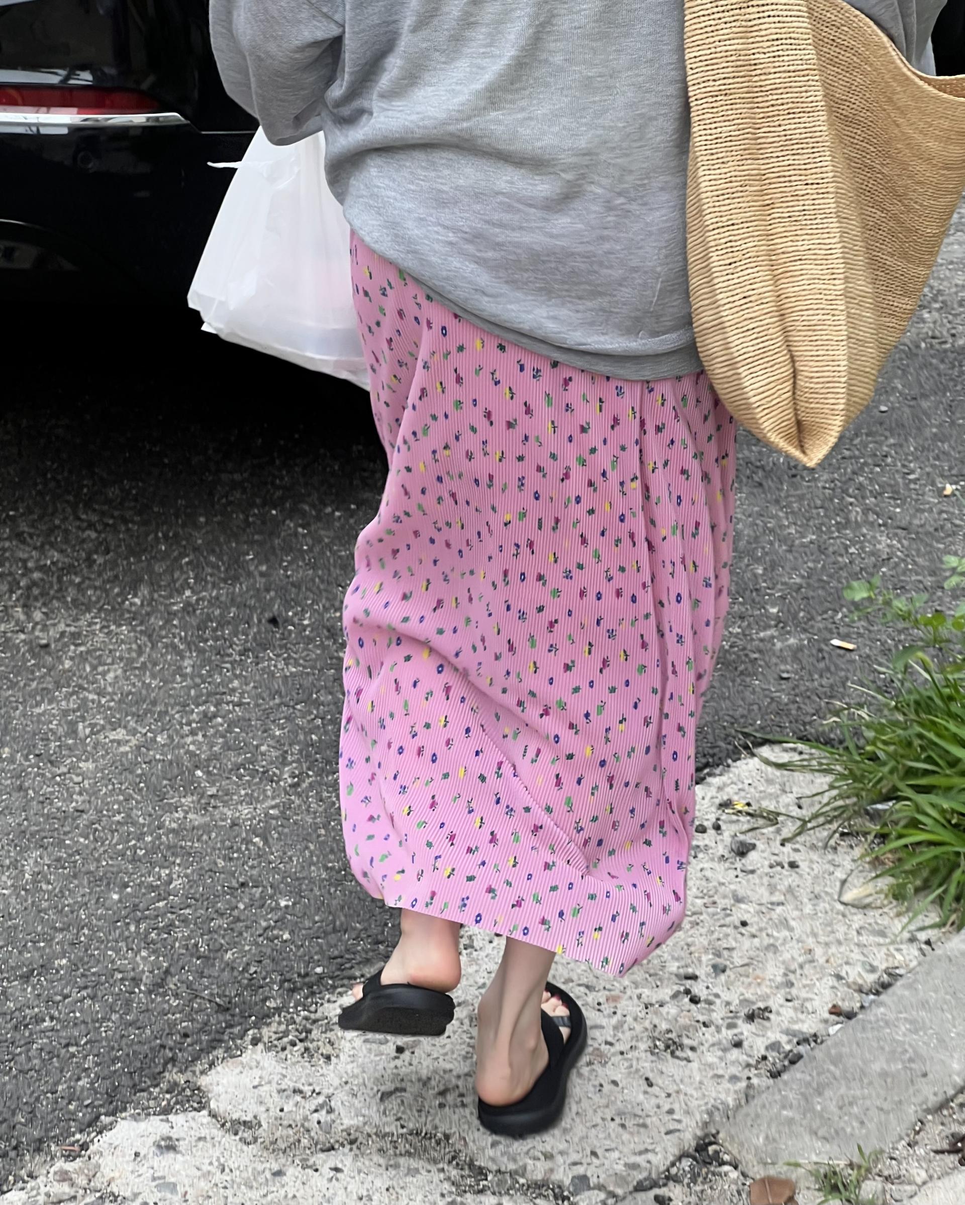 <made> penne skirt (bubble gum)