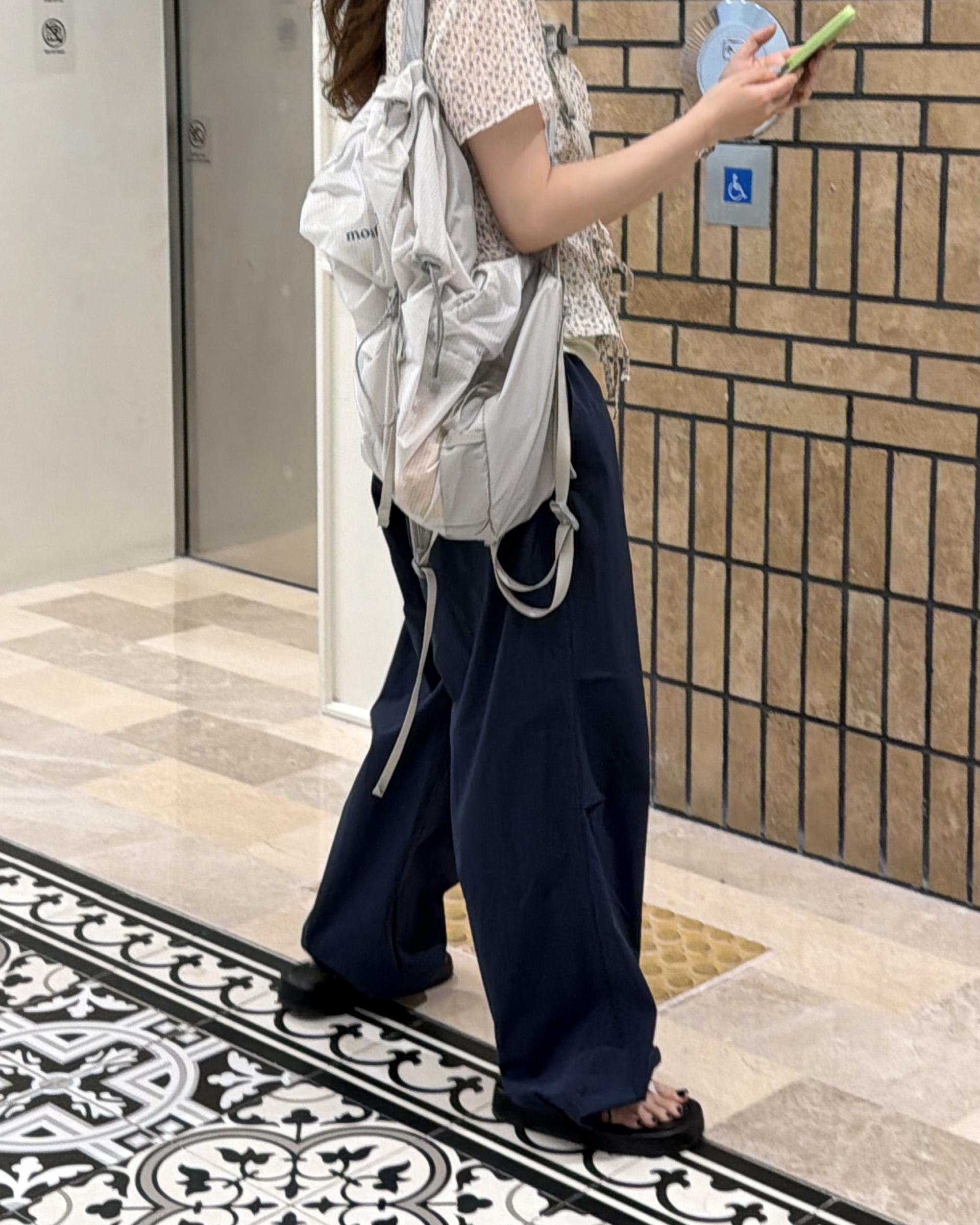 pampas string pants (navy)