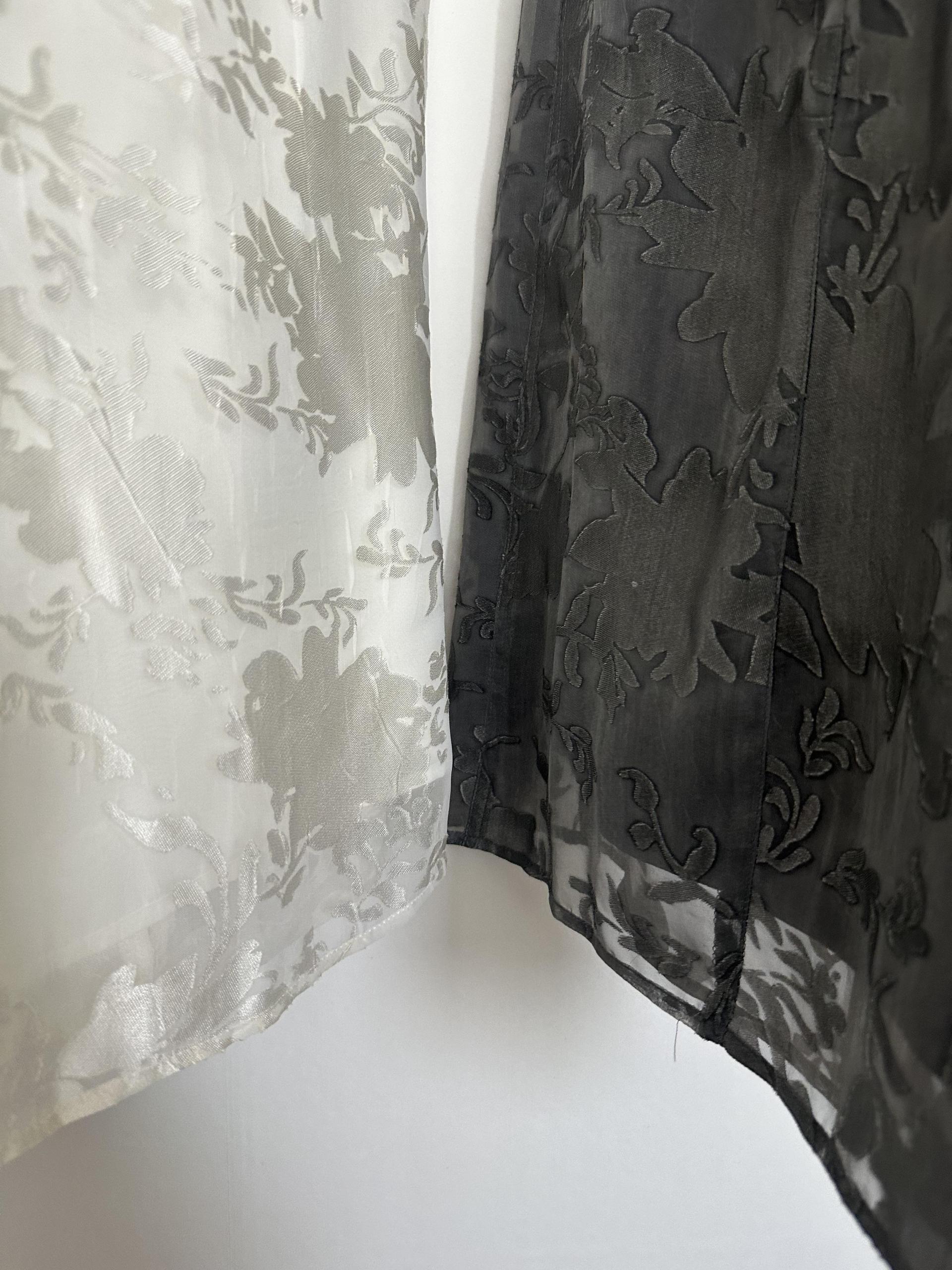 gloria midi skirt (charcoal/cream)