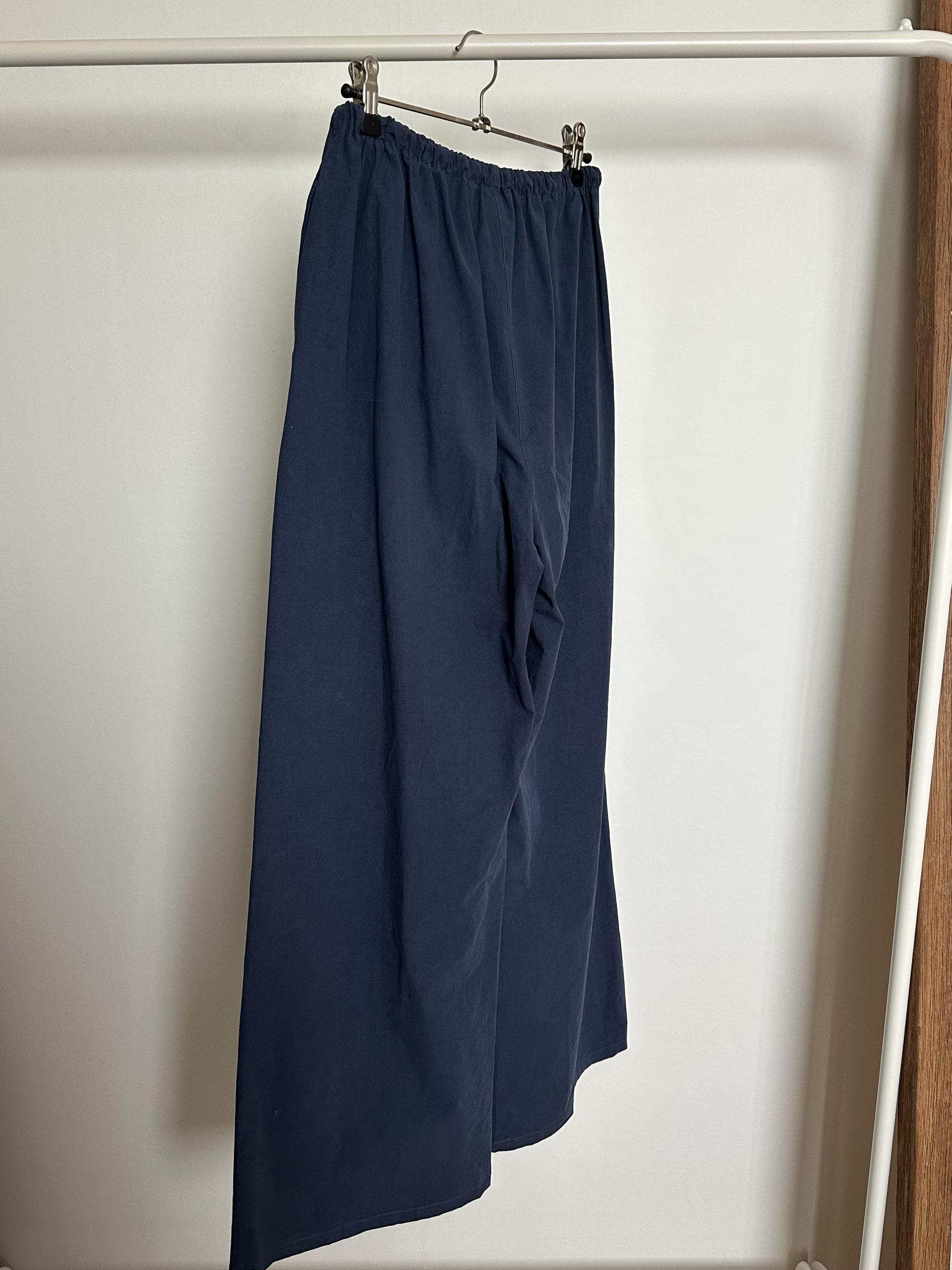 rusk cotton pants (charcoal/navy)