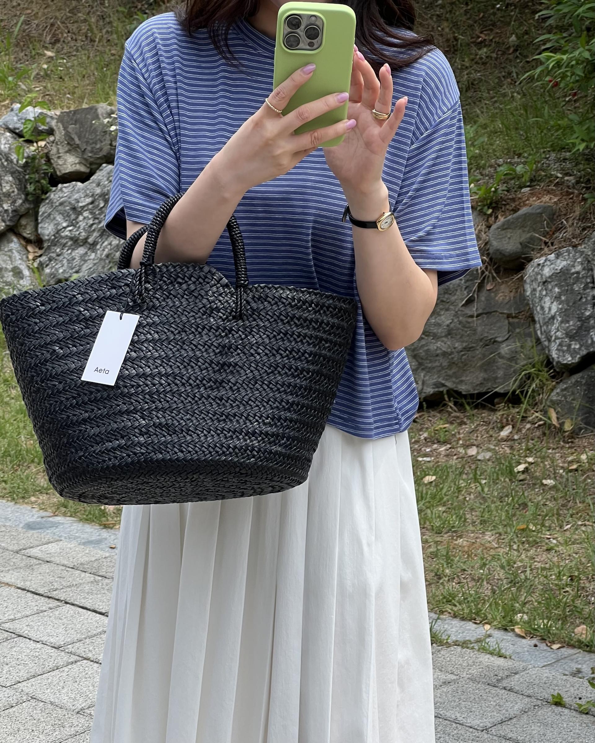 madeleine pleats skirt (check/cream)