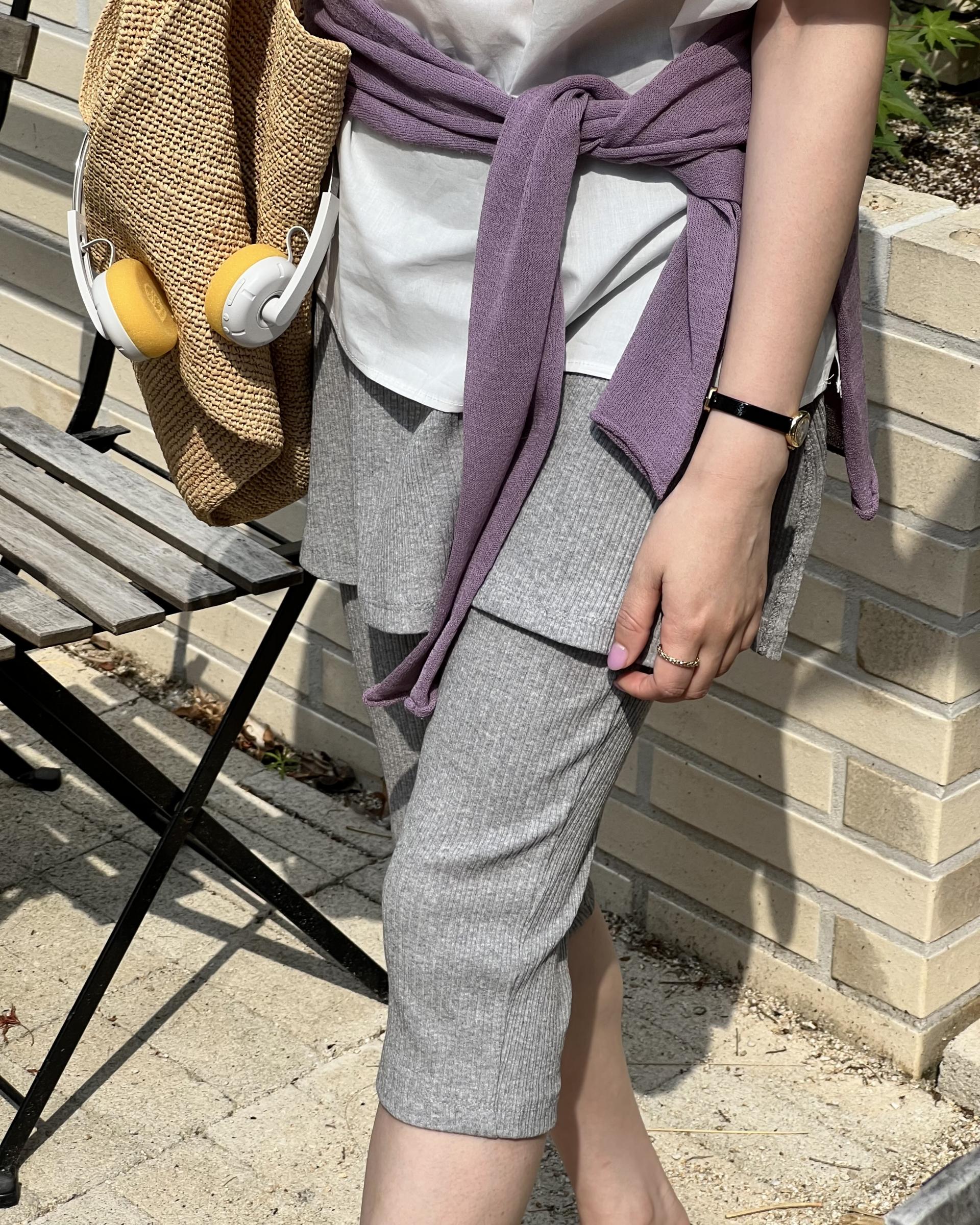 carol summer cardigan (purple)