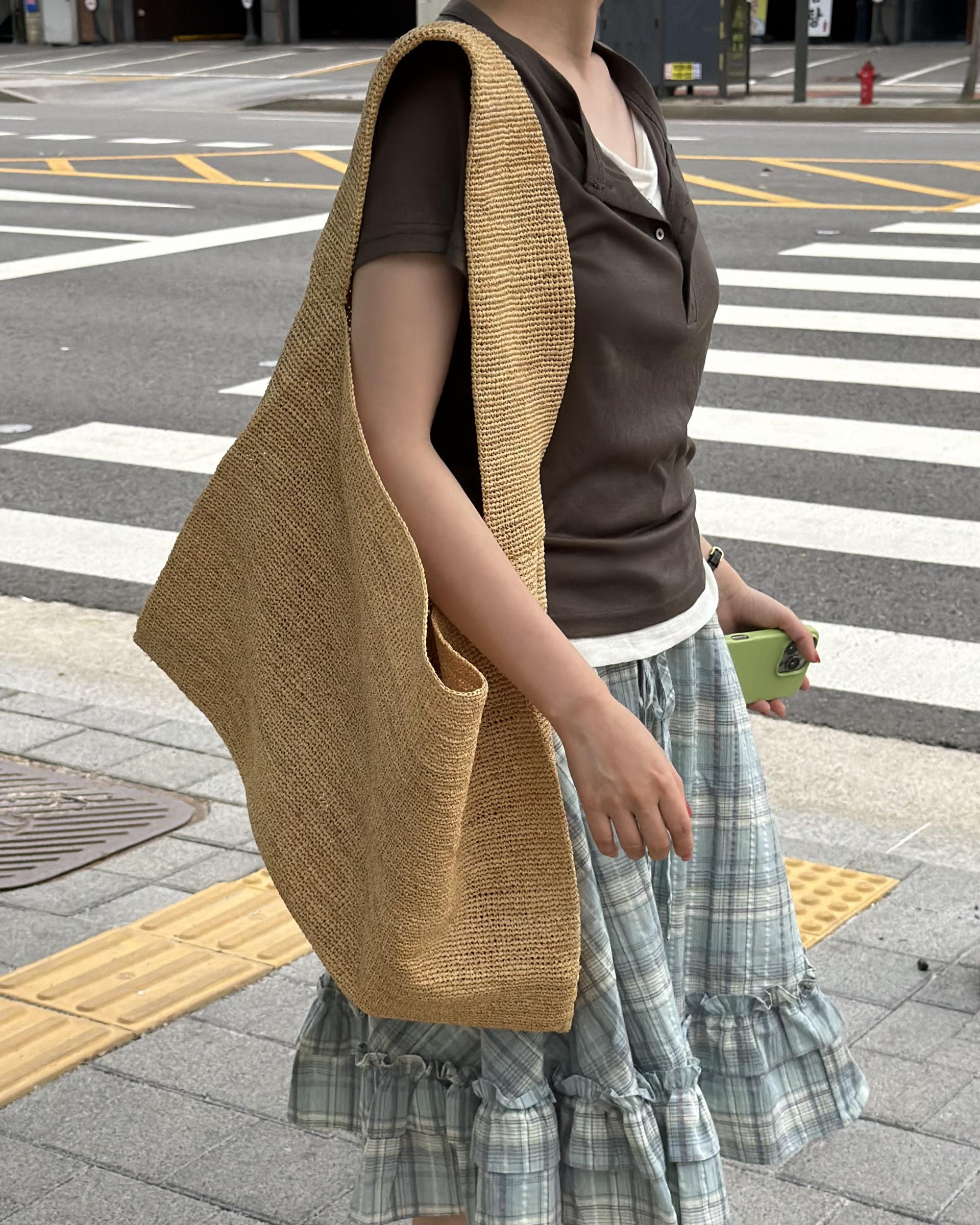 matilda check skirt (right mint/right yellow)