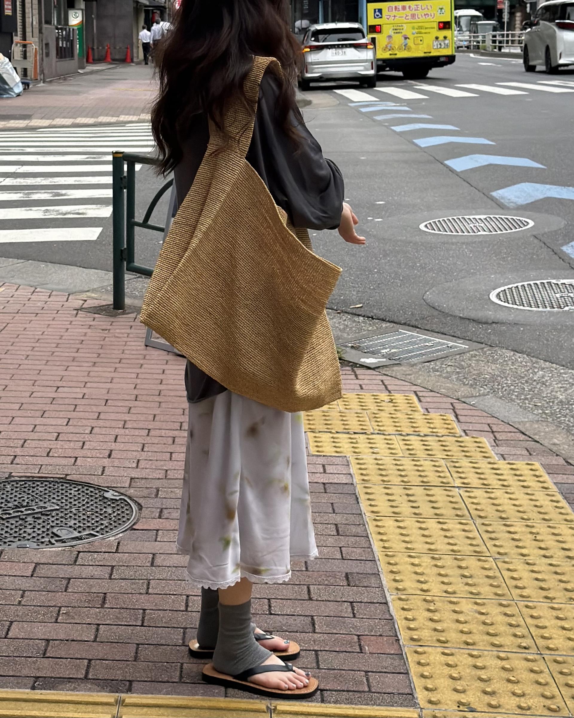 palette lace skirt (grey/purple)