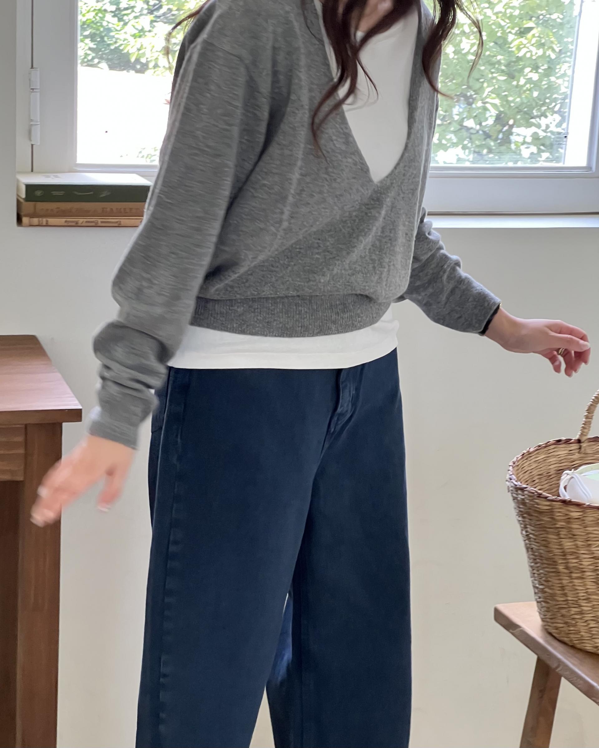 moon dying pants (brown/blue)