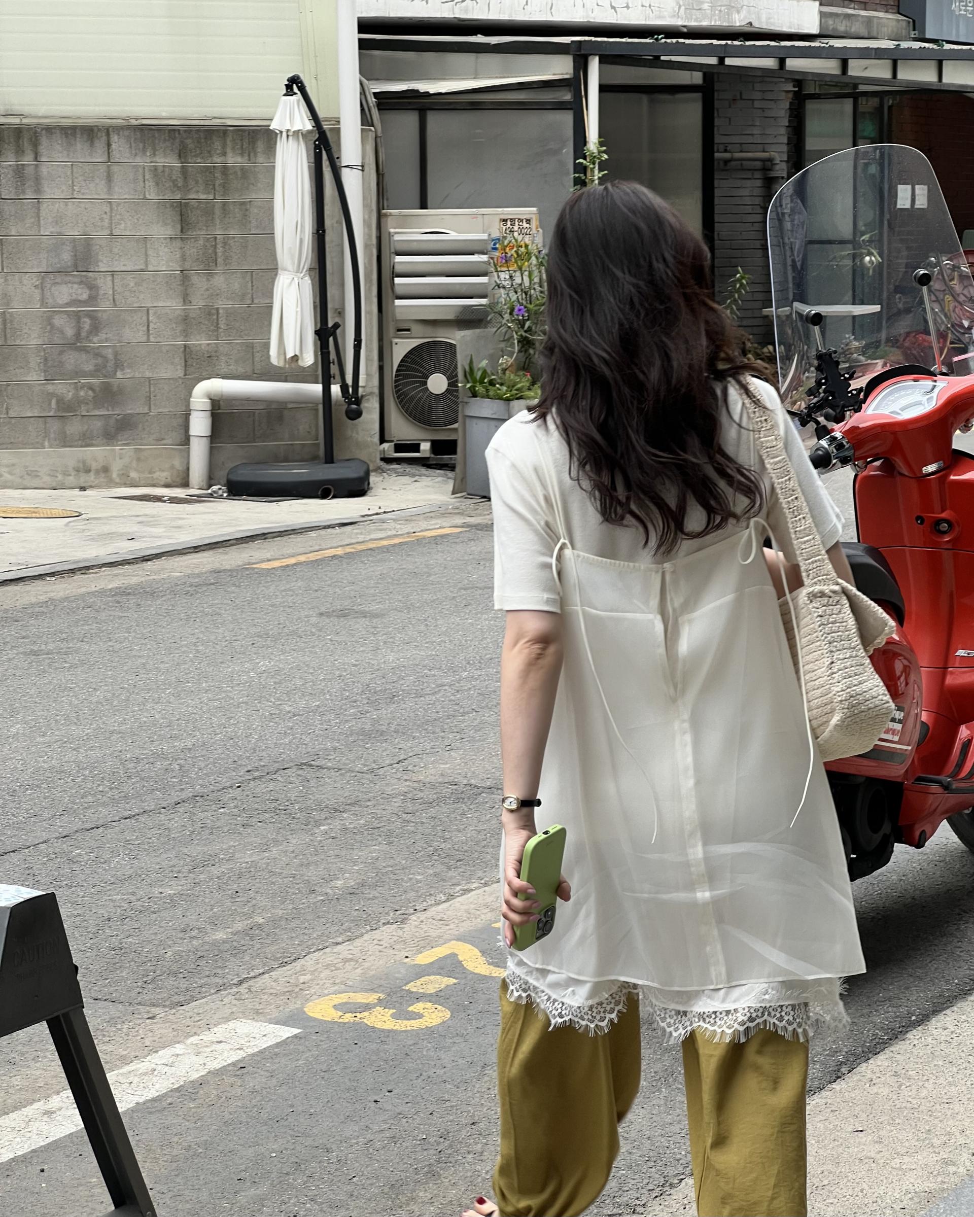 boat linen pants (purple/green)