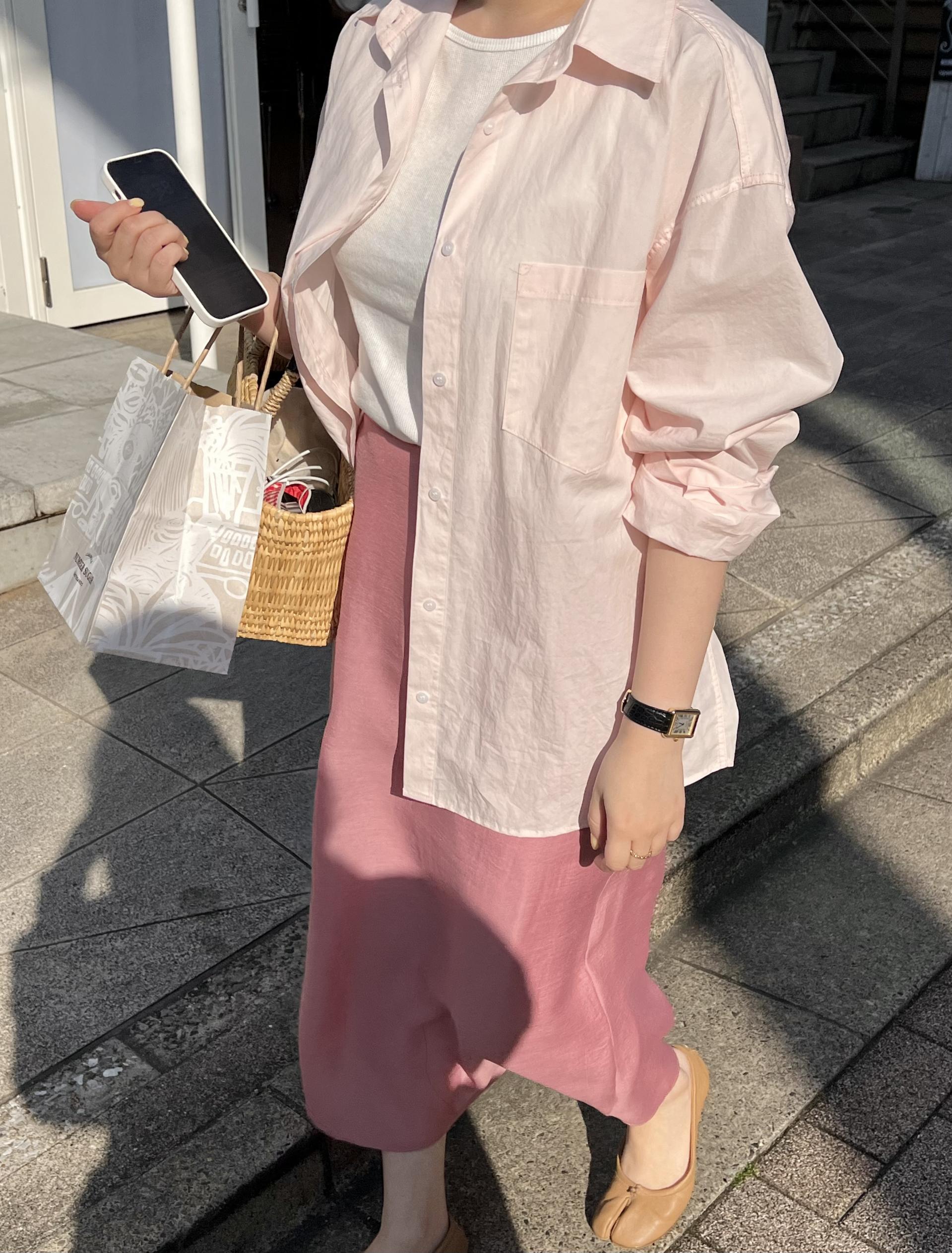 <made>rouge shirt (pale pink) (13차)