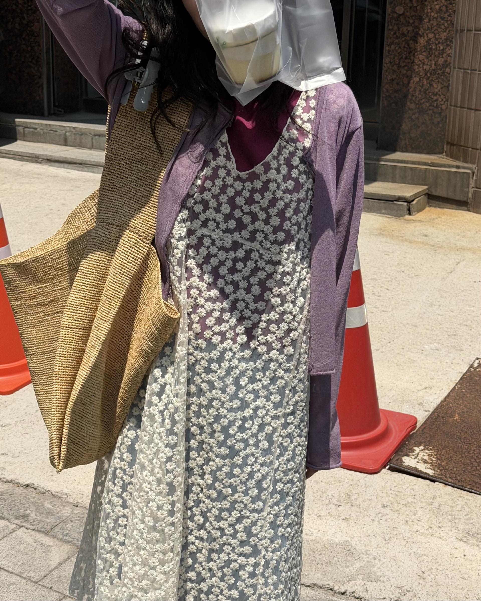 carol summer cardigan (purple)