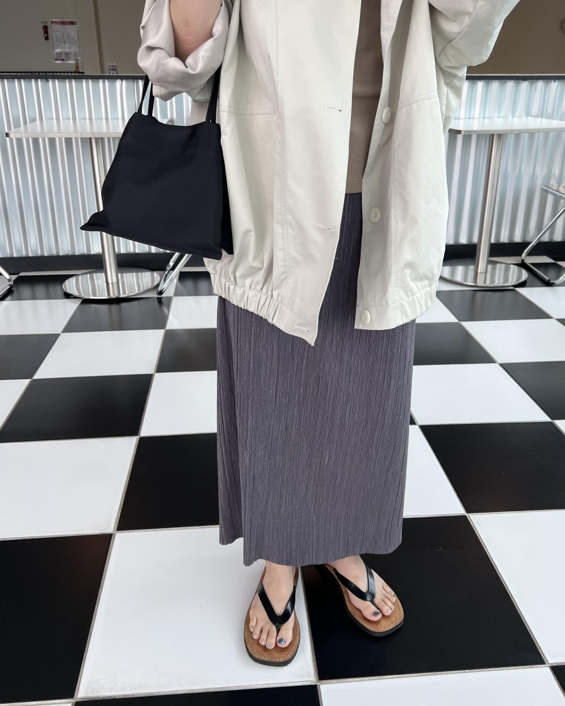 grocery half jumper (cream beige/navy)