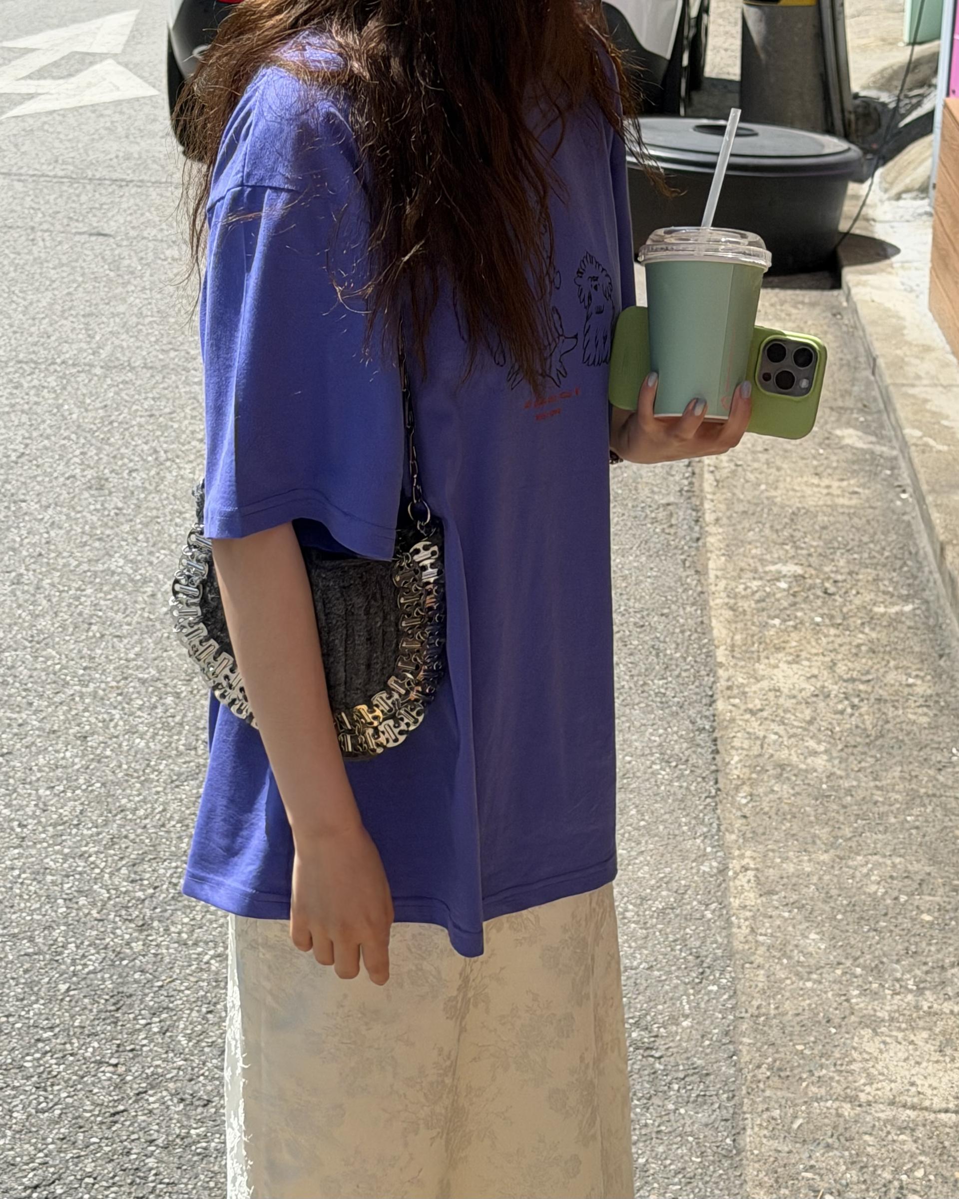 friends top (purple)