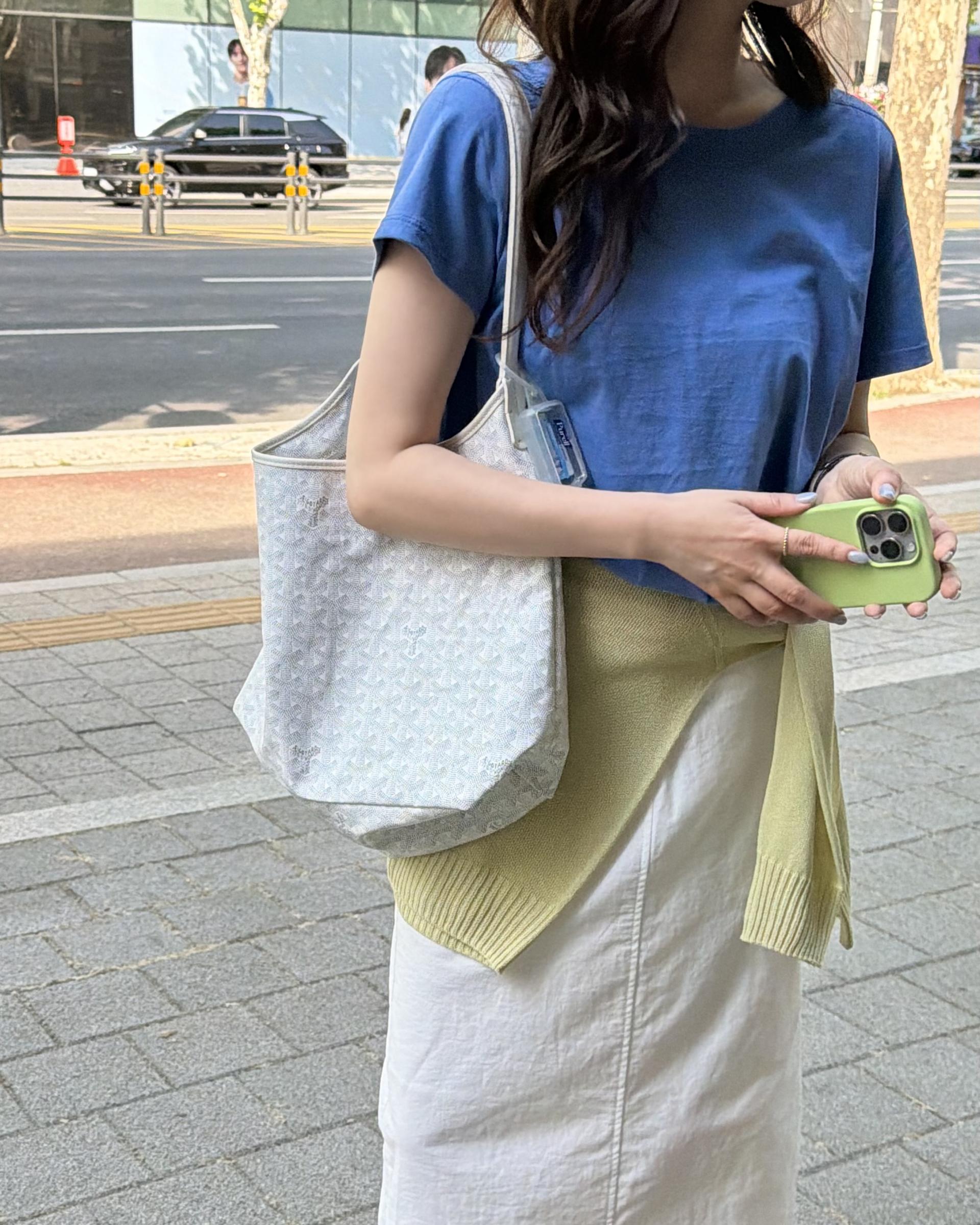 creme cotton skirt (beige/white) 완