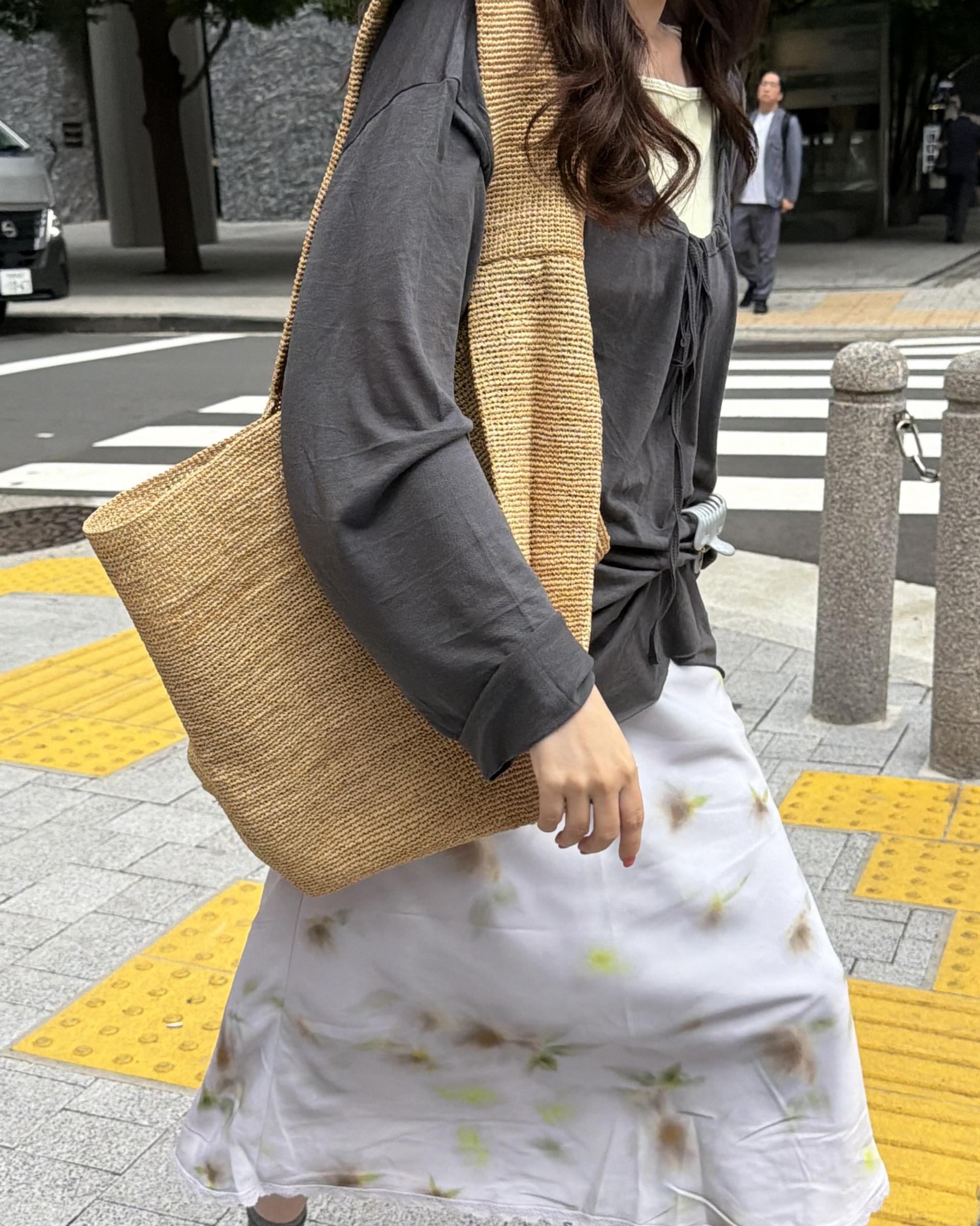 palette lace skirt (grey/purple)