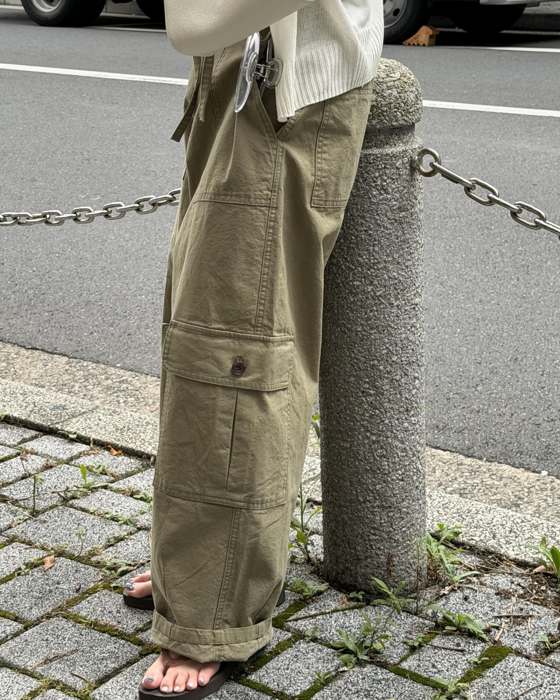 cuba cargo pants (khaki/beige)
