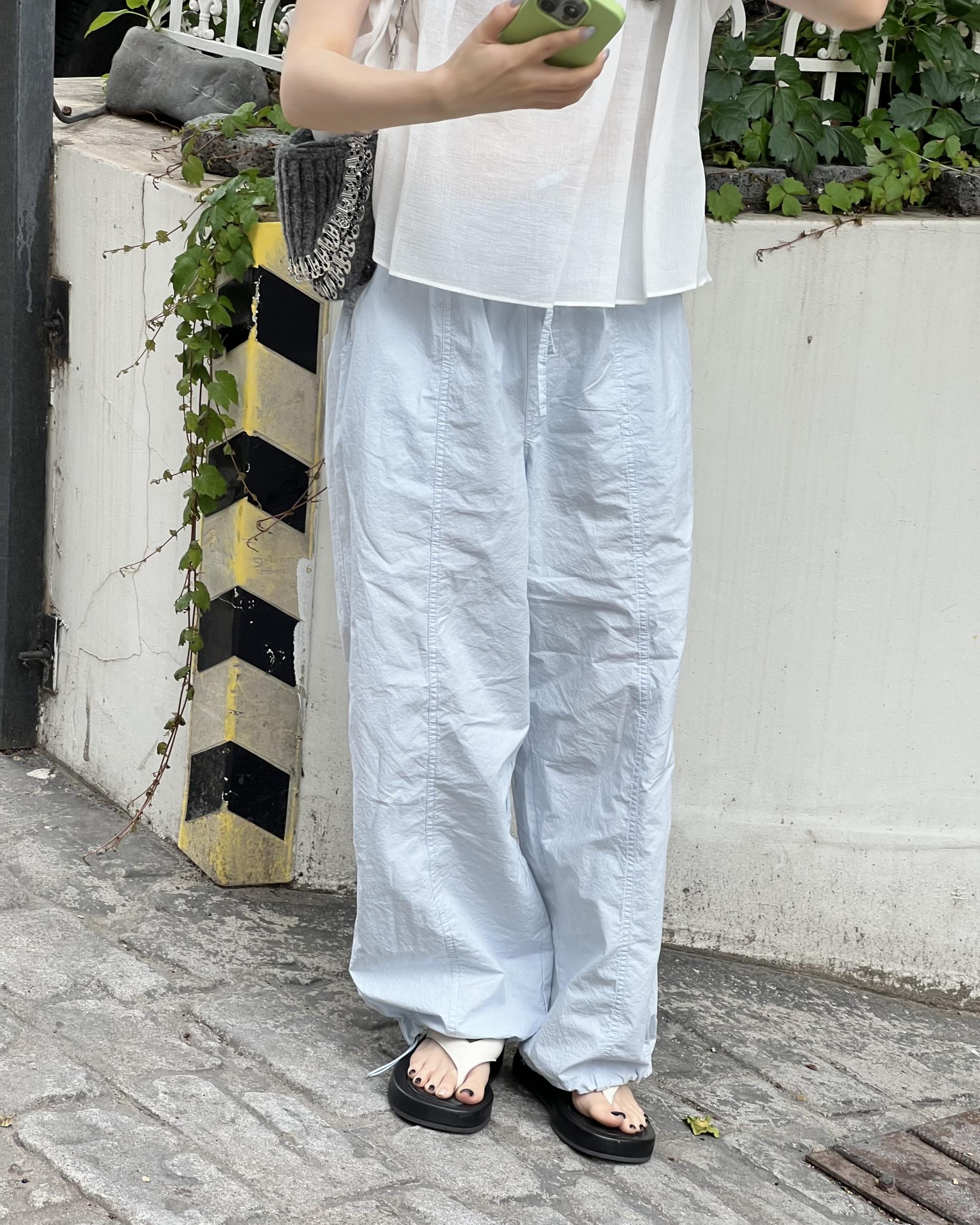 kid pants (butter/baby blue)