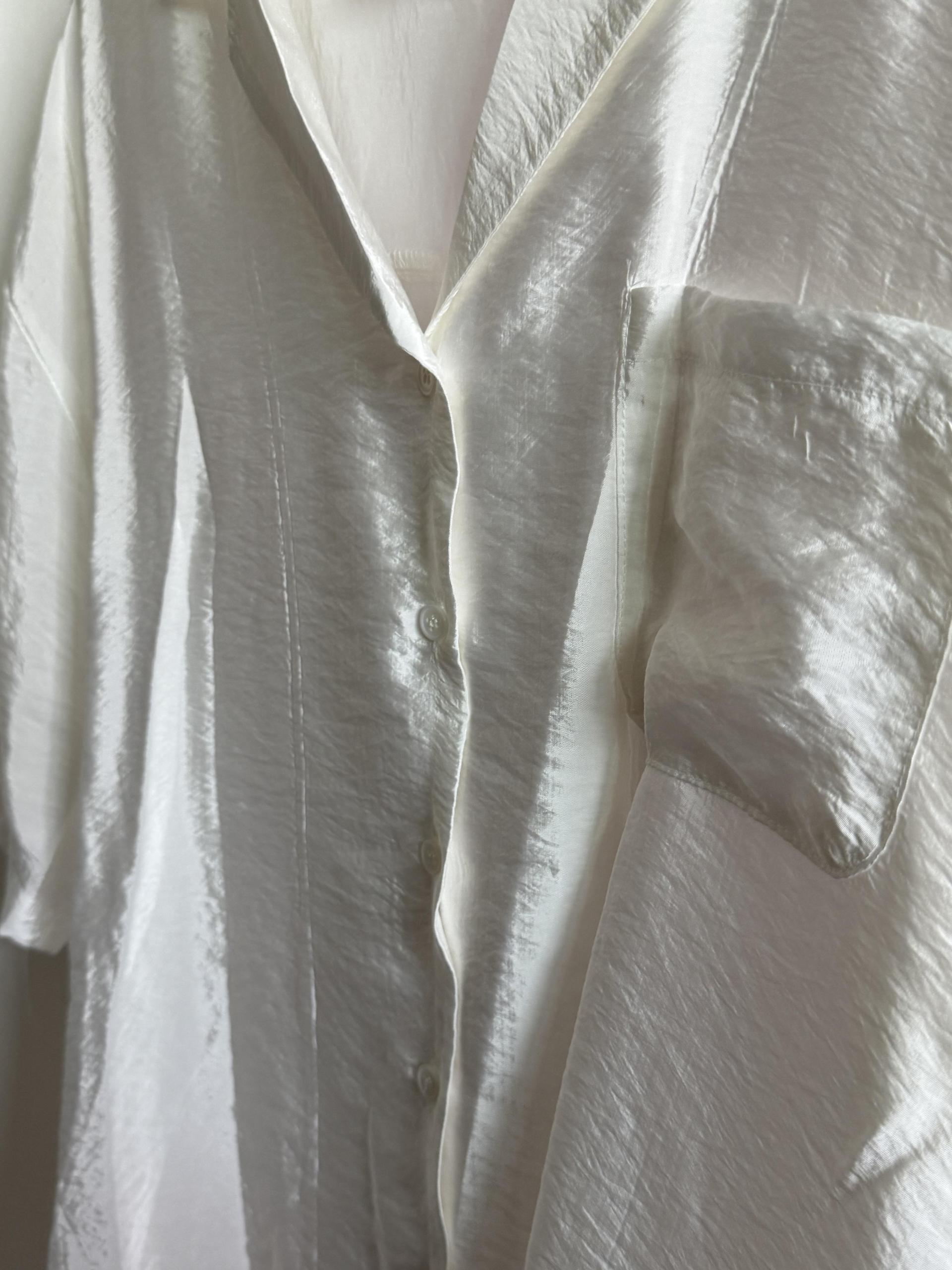 gloss half shirt (cream)