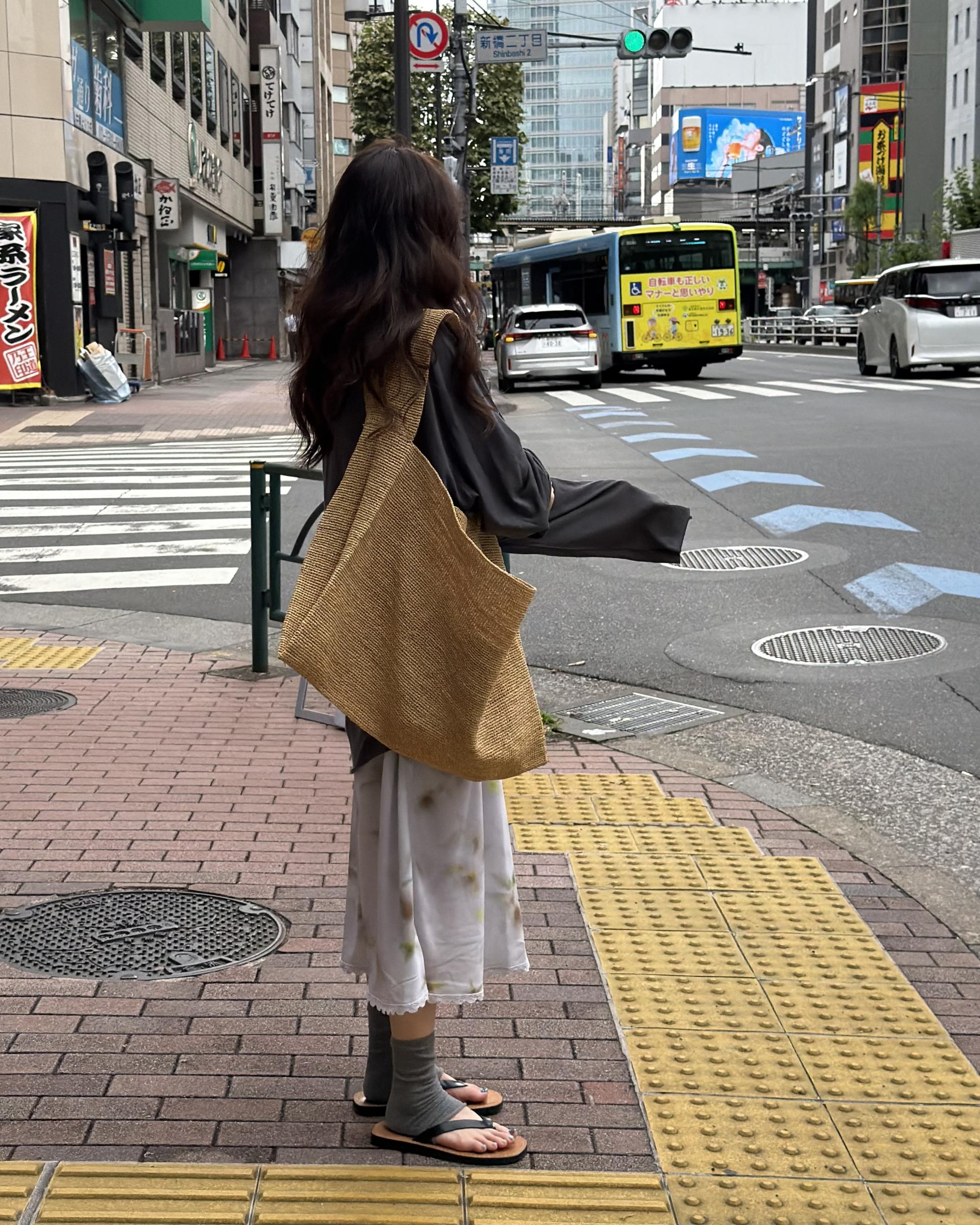 palette lace skirt (grey/purple)