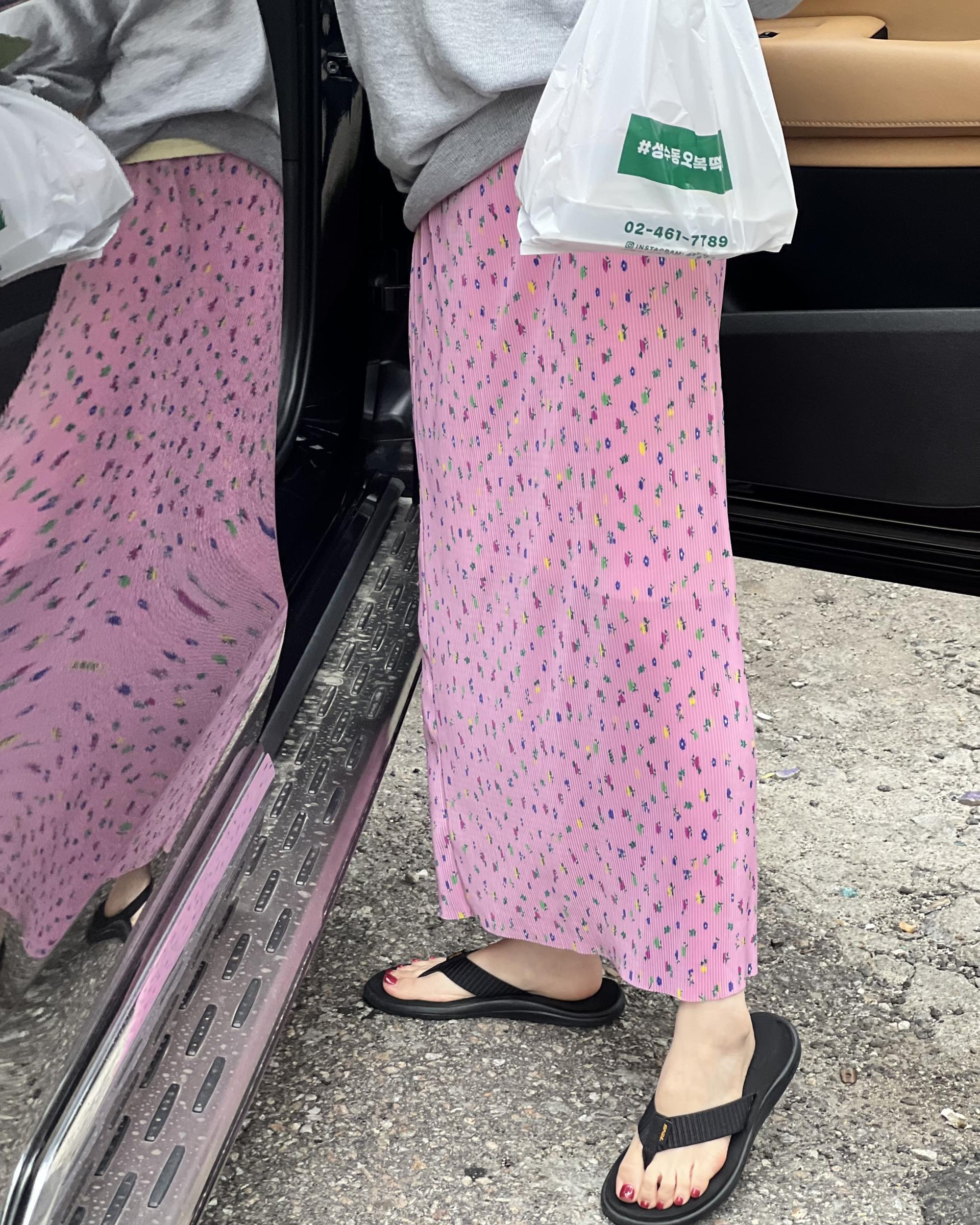 <made> penne skirt (bubble gum)