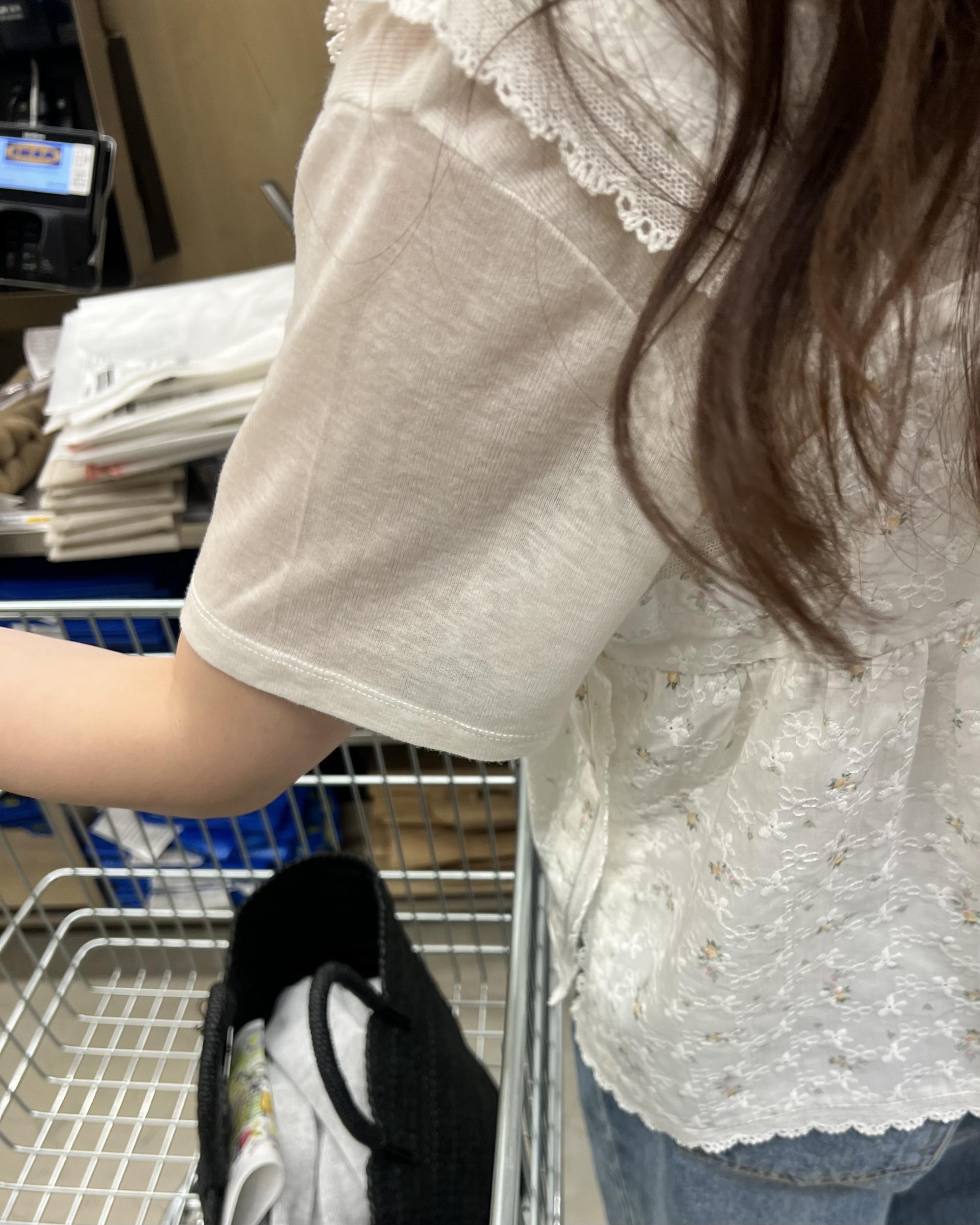 primrose blouse (flower/black)