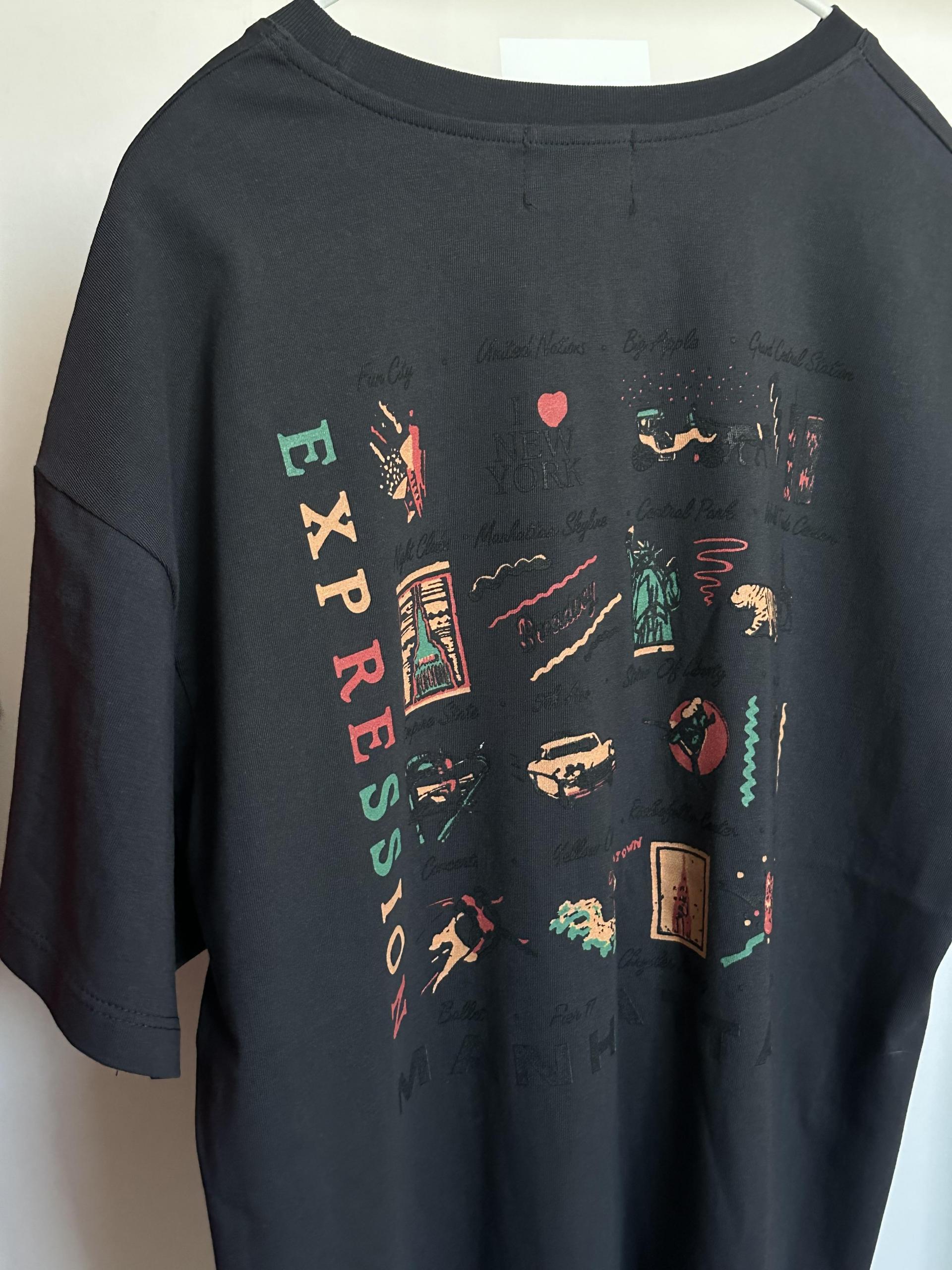 manhattan top (red/charcoal)