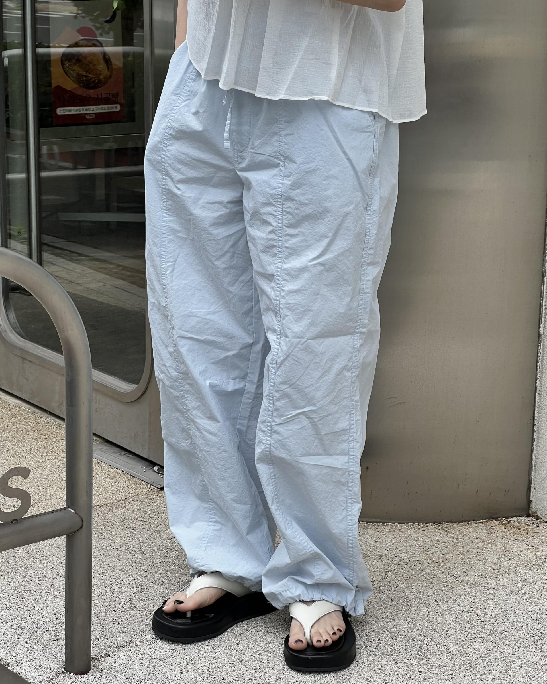 kid pants (butter/baby blue)
