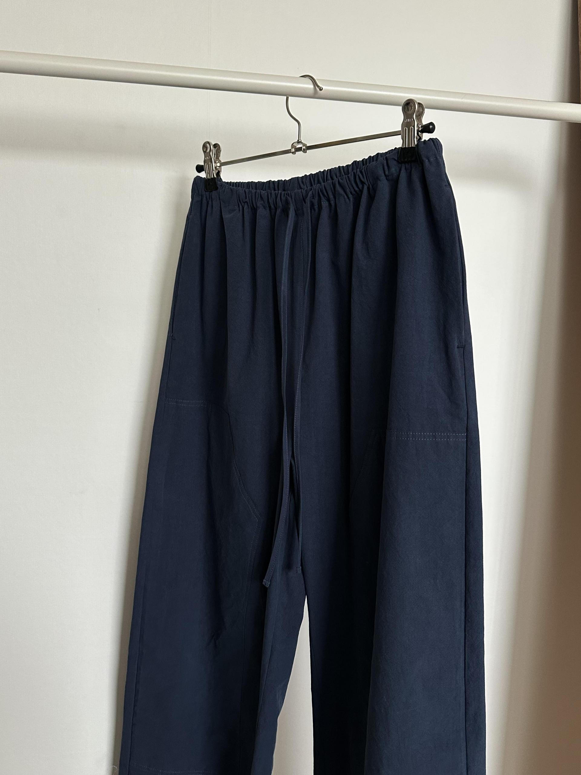 rusk cotton pants (charcoal/navy)