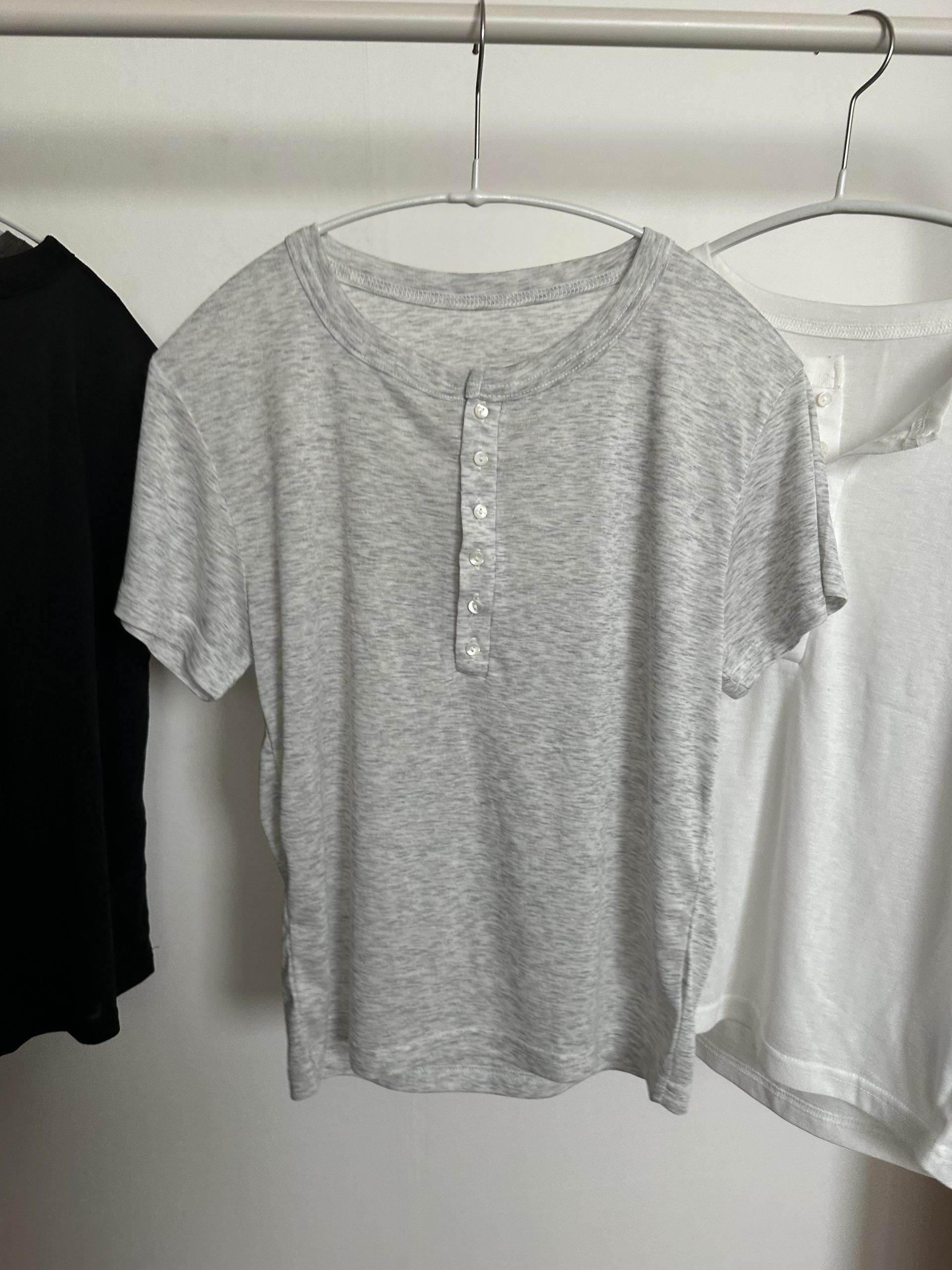 code button top (brown/black/white/melange)