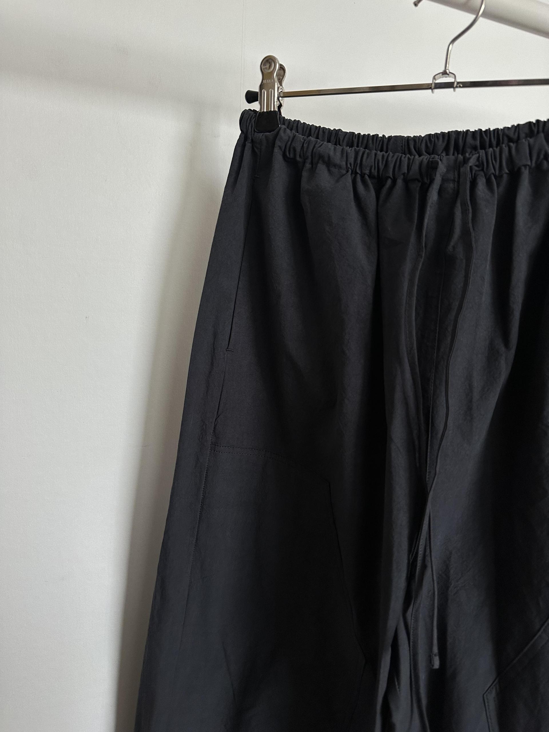 rusk cotton pants (charcoal/navy)