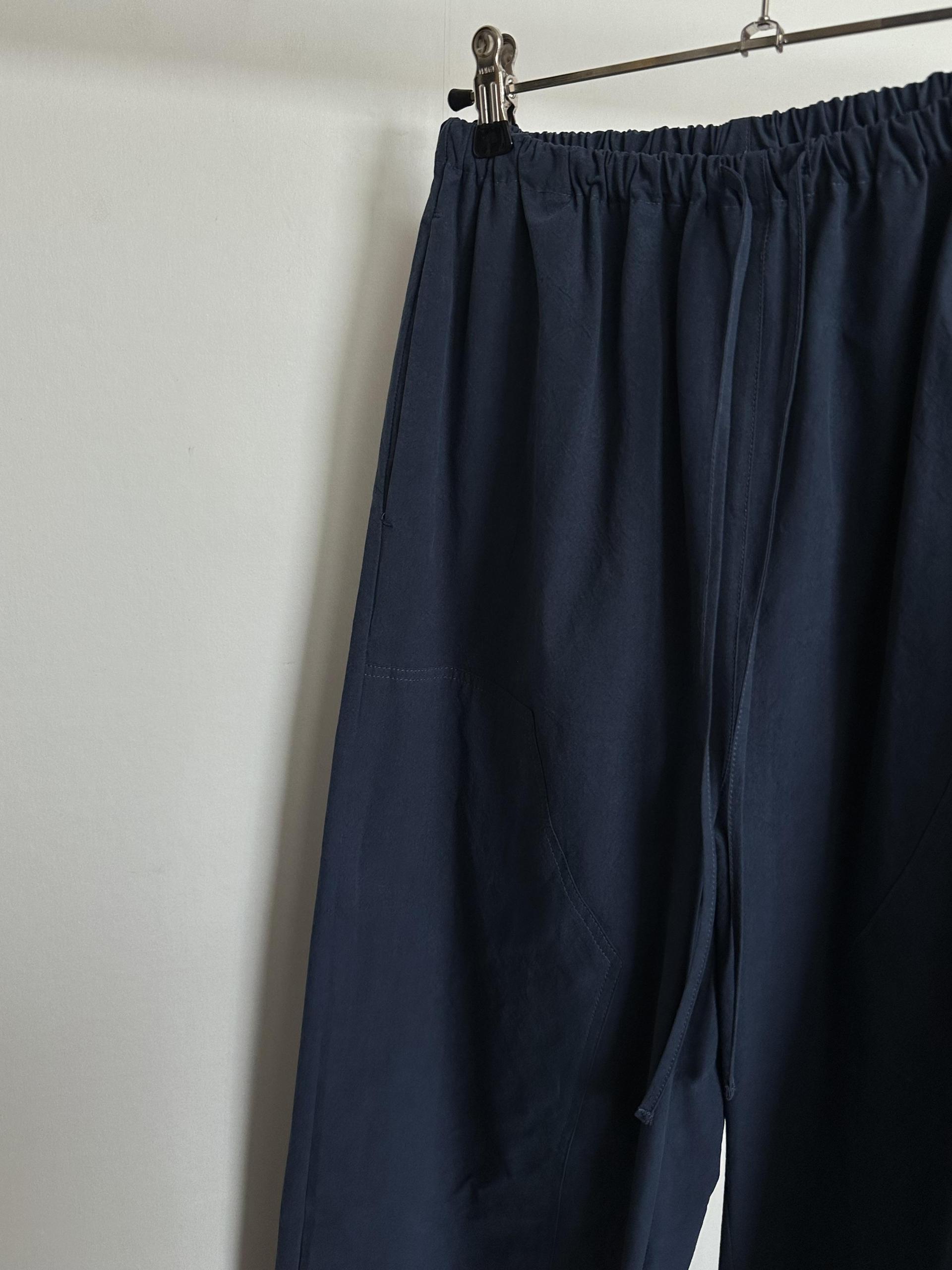 rusk cotton pants (charcoal/navy)