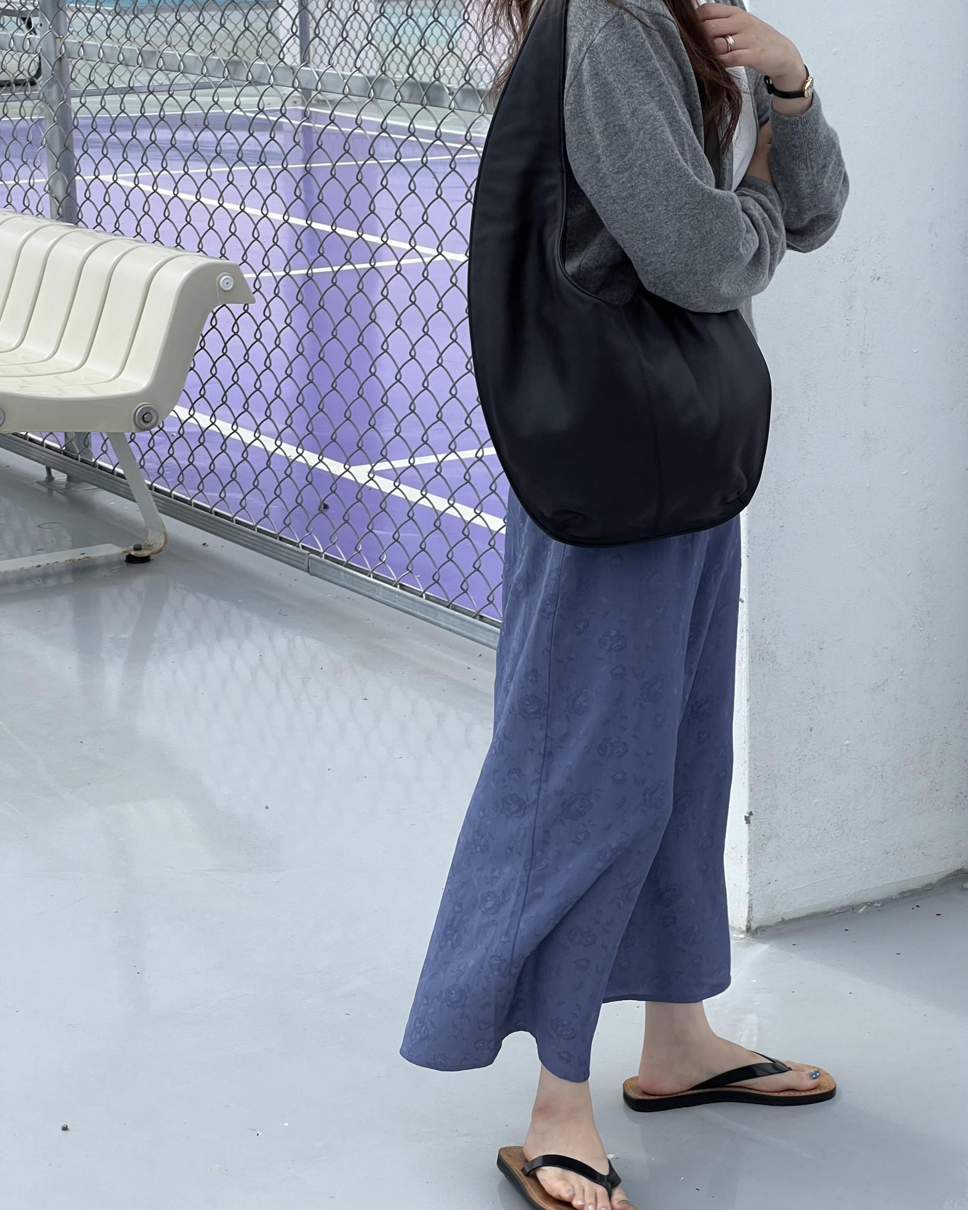 till deep v-neck knit (grey)