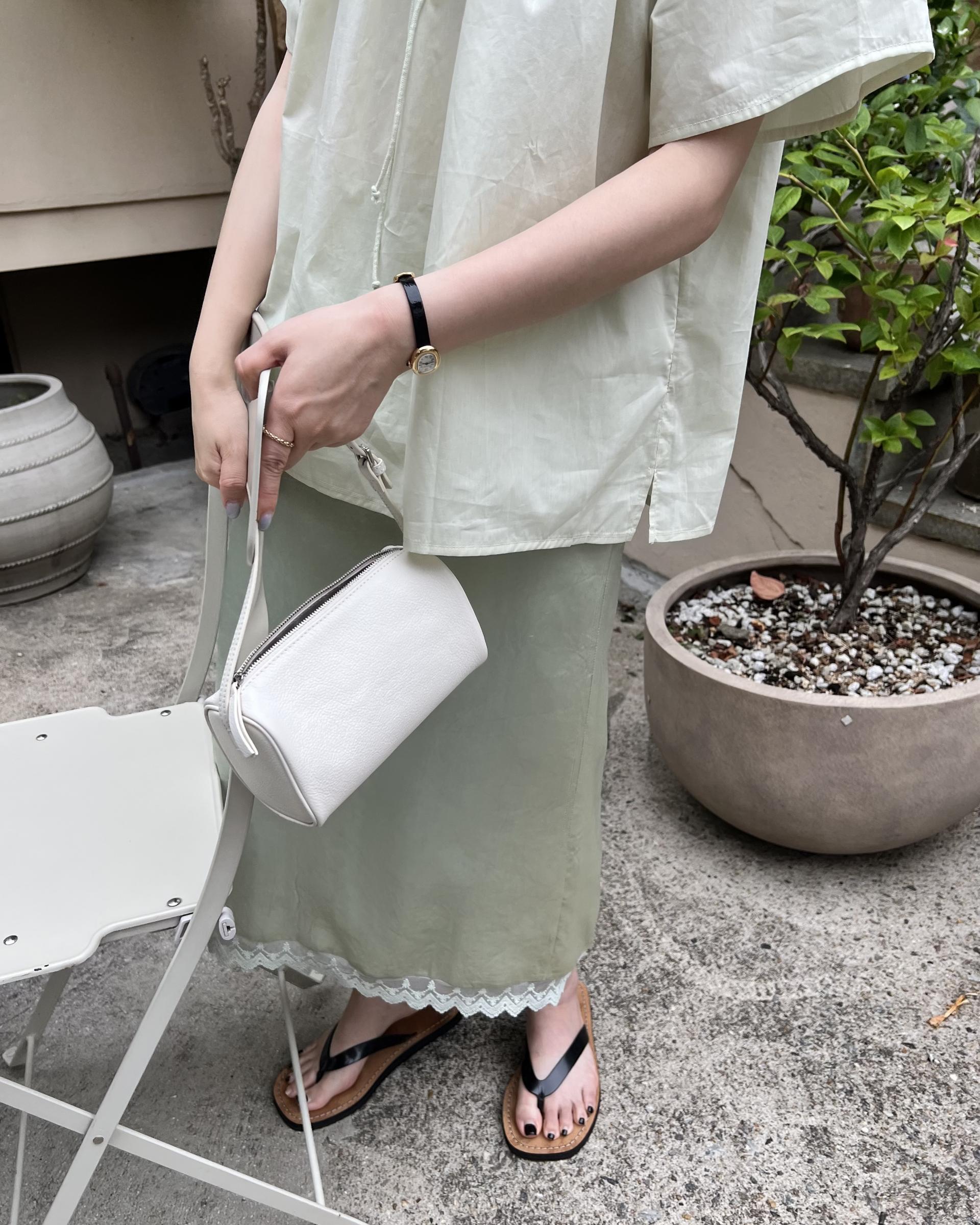 botanic blouse (mint/white)