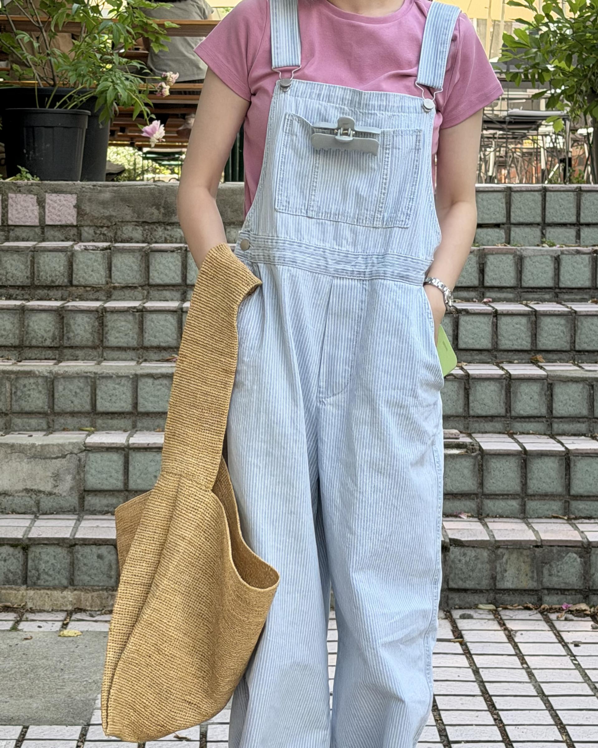 donkey stripe overall