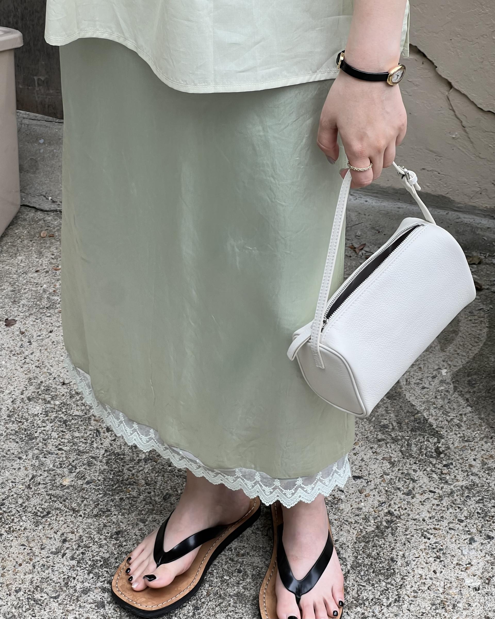 botanic blouse (mint/white)