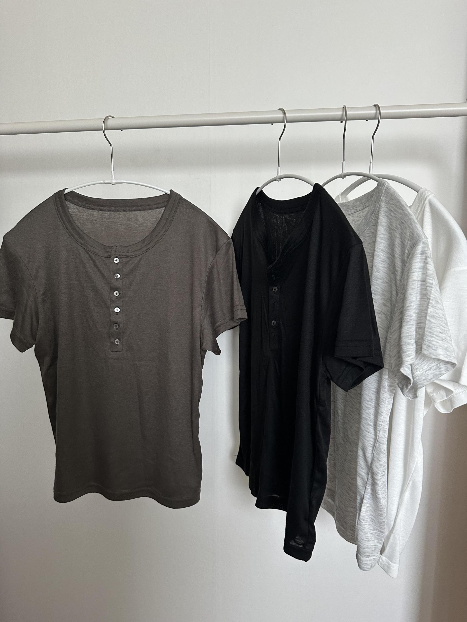 code button top (brown/black/white/melange)