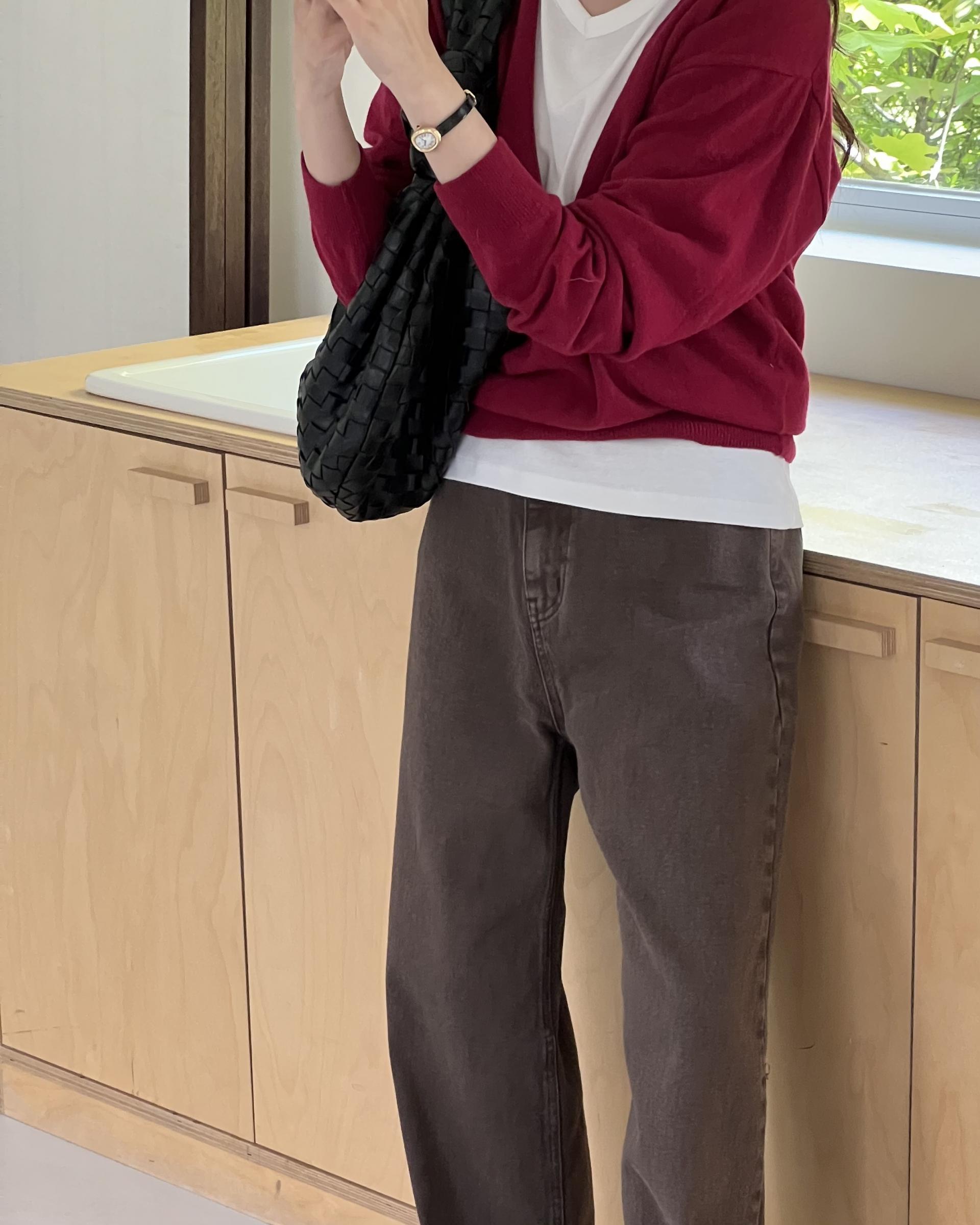 moon dying pants (brown/blue)