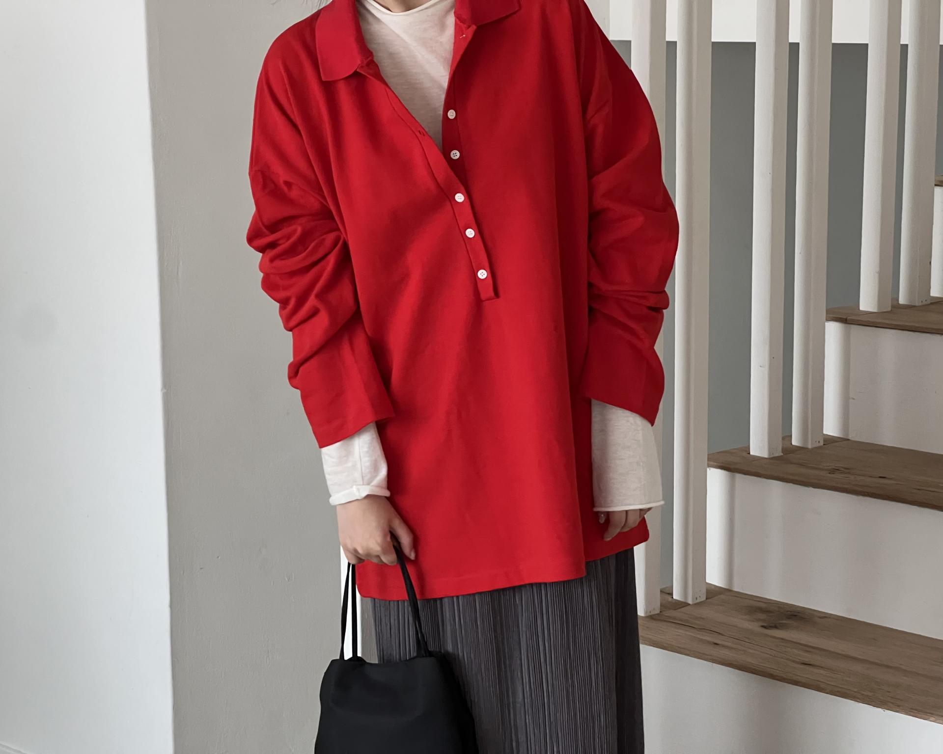 puffin button PK top