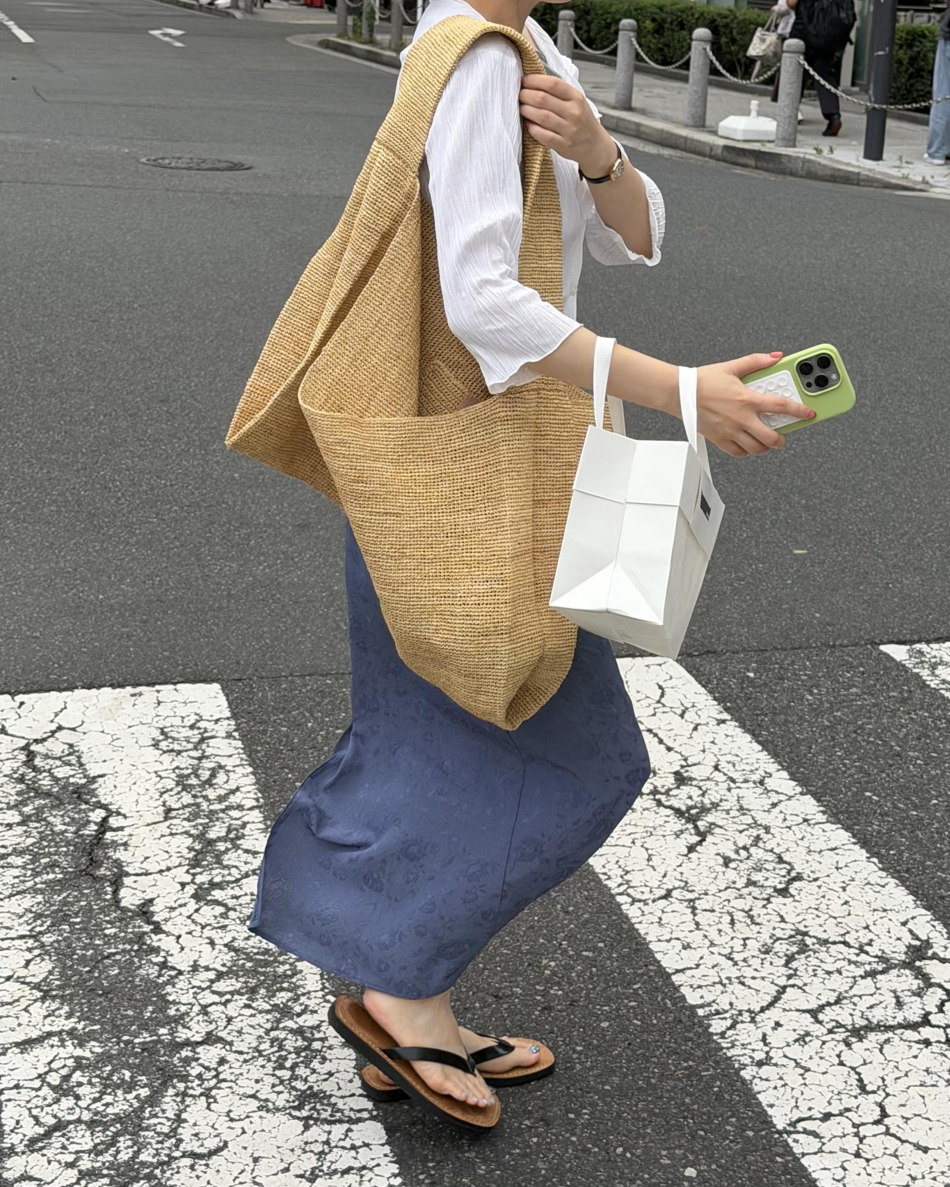 <made> Aoi jacquard skirt