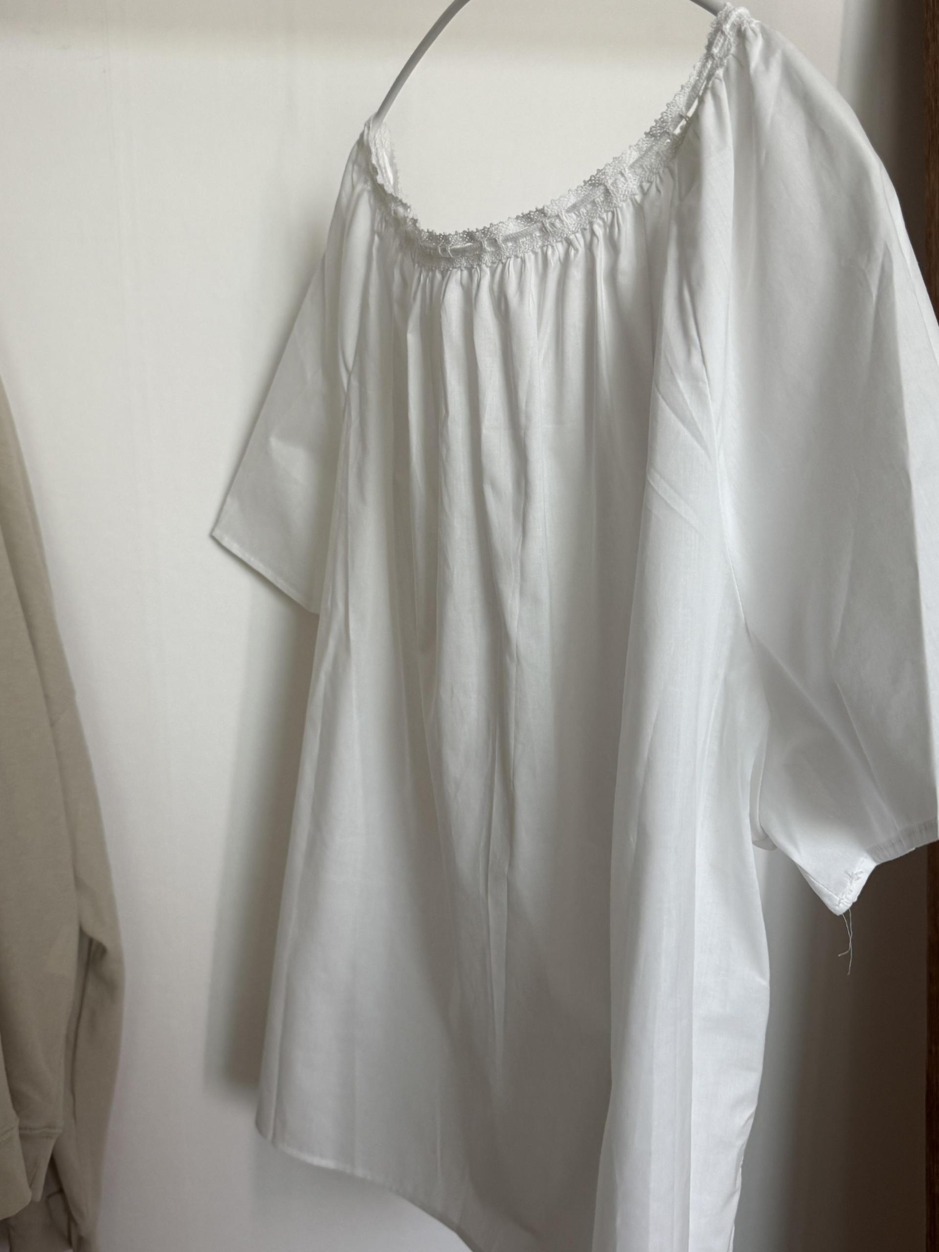 botanic blouse (mint/white)