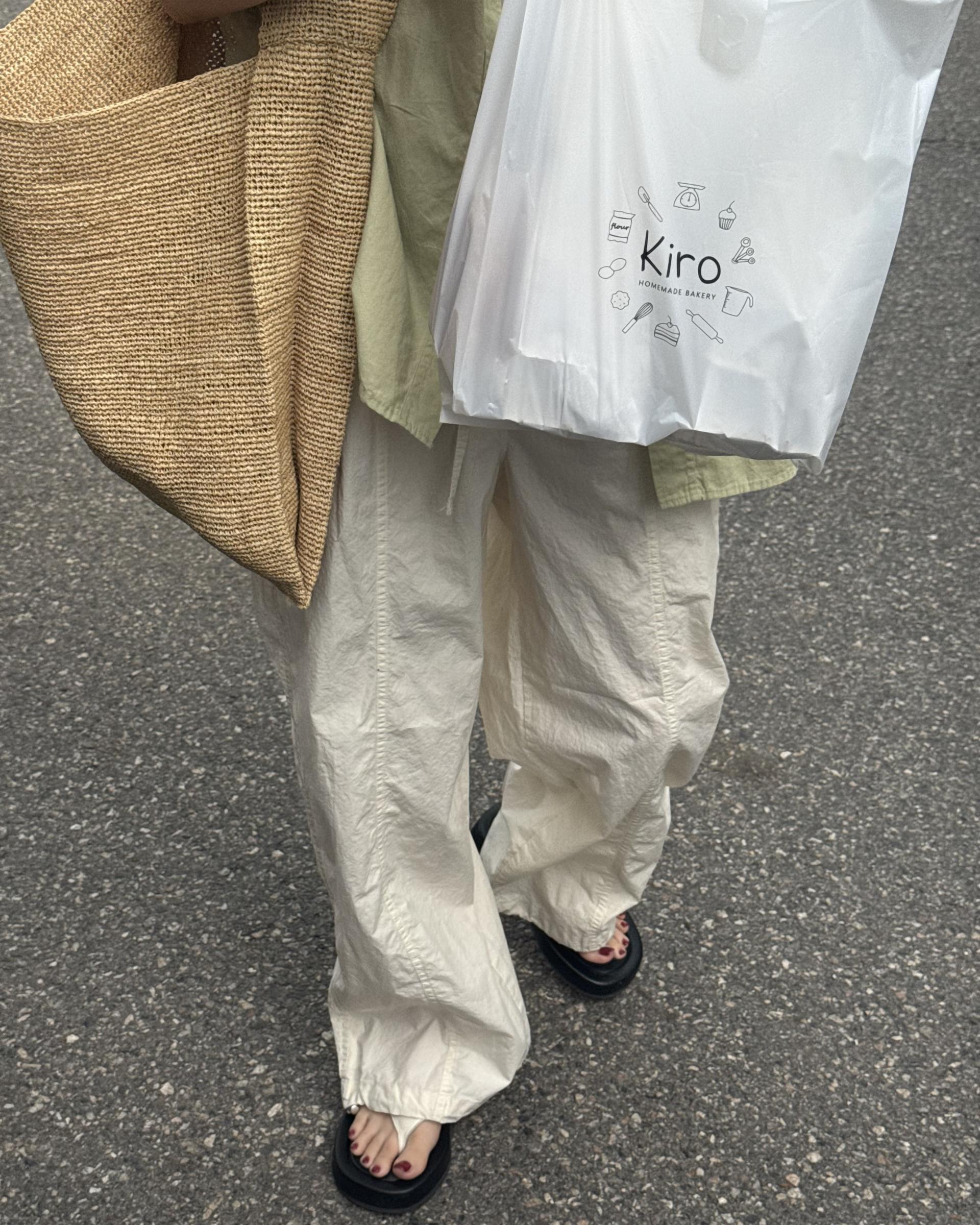 kid pants (butter/baby blue)