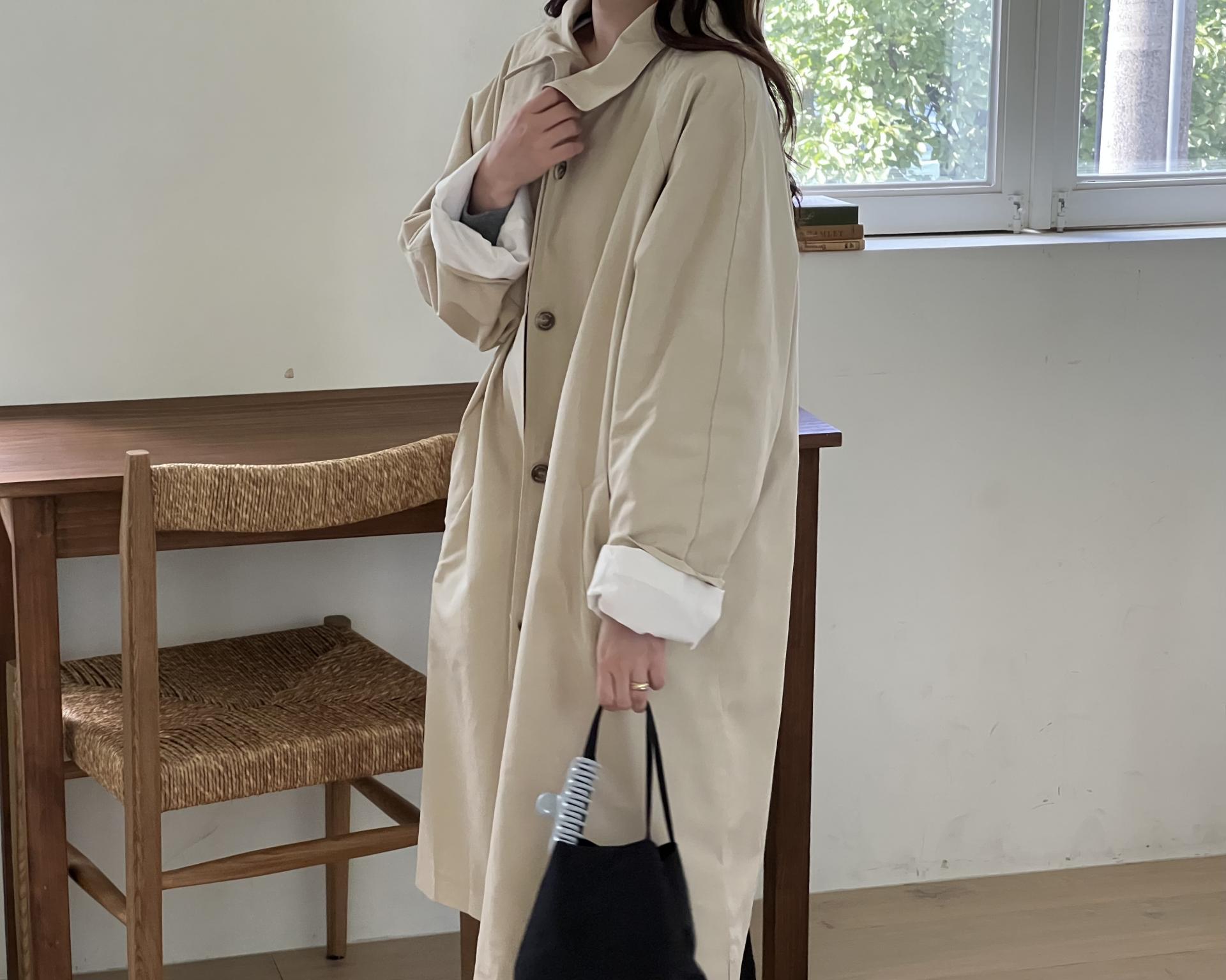base wrinkle skirt (black/cream)