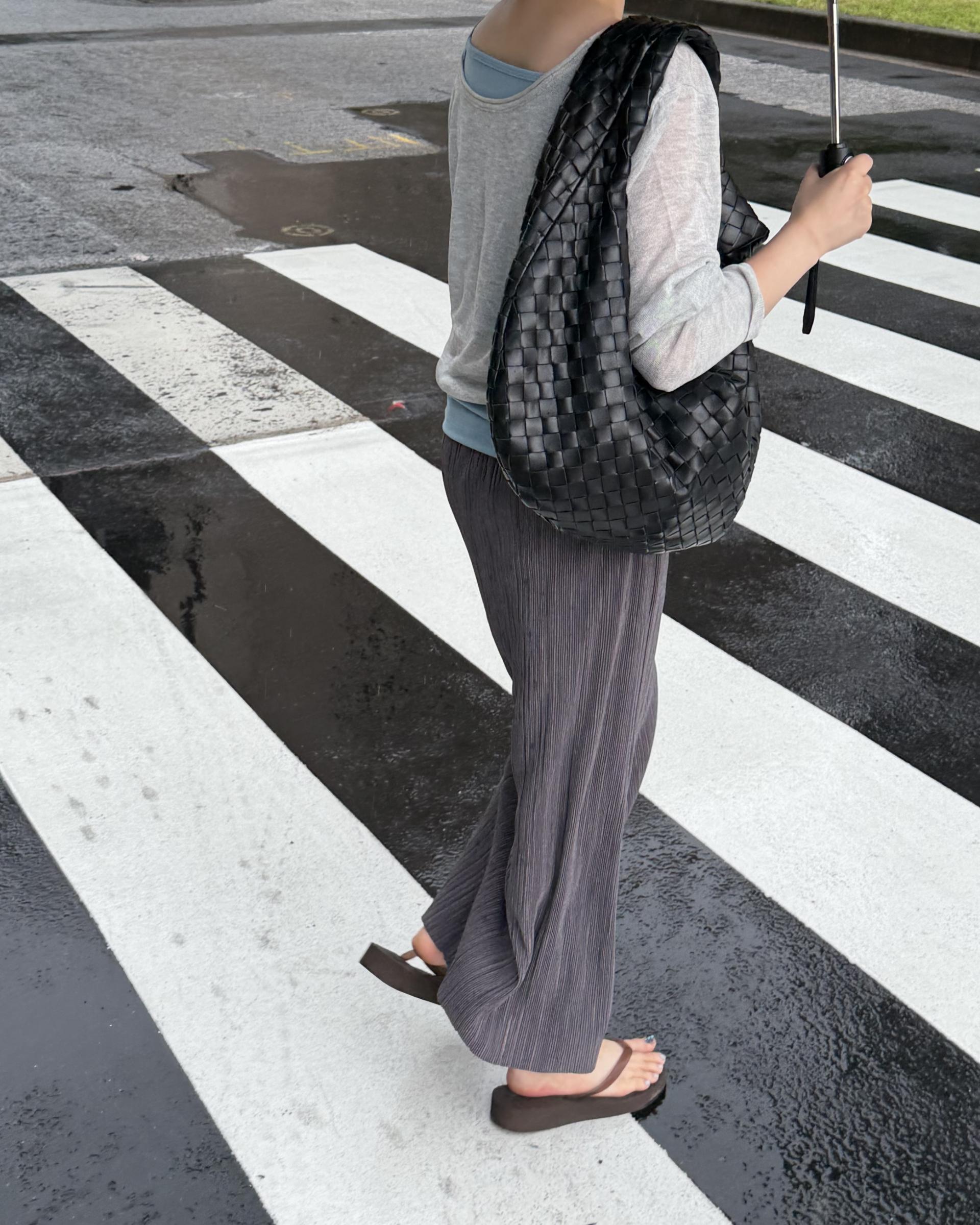 <made> penne skirt (charcoal grey)