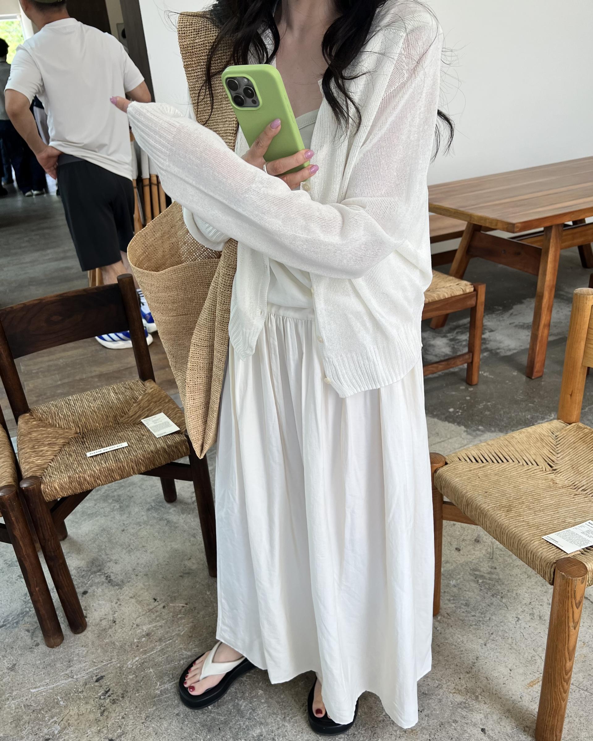 oatmeal dress (charcoal/cream)