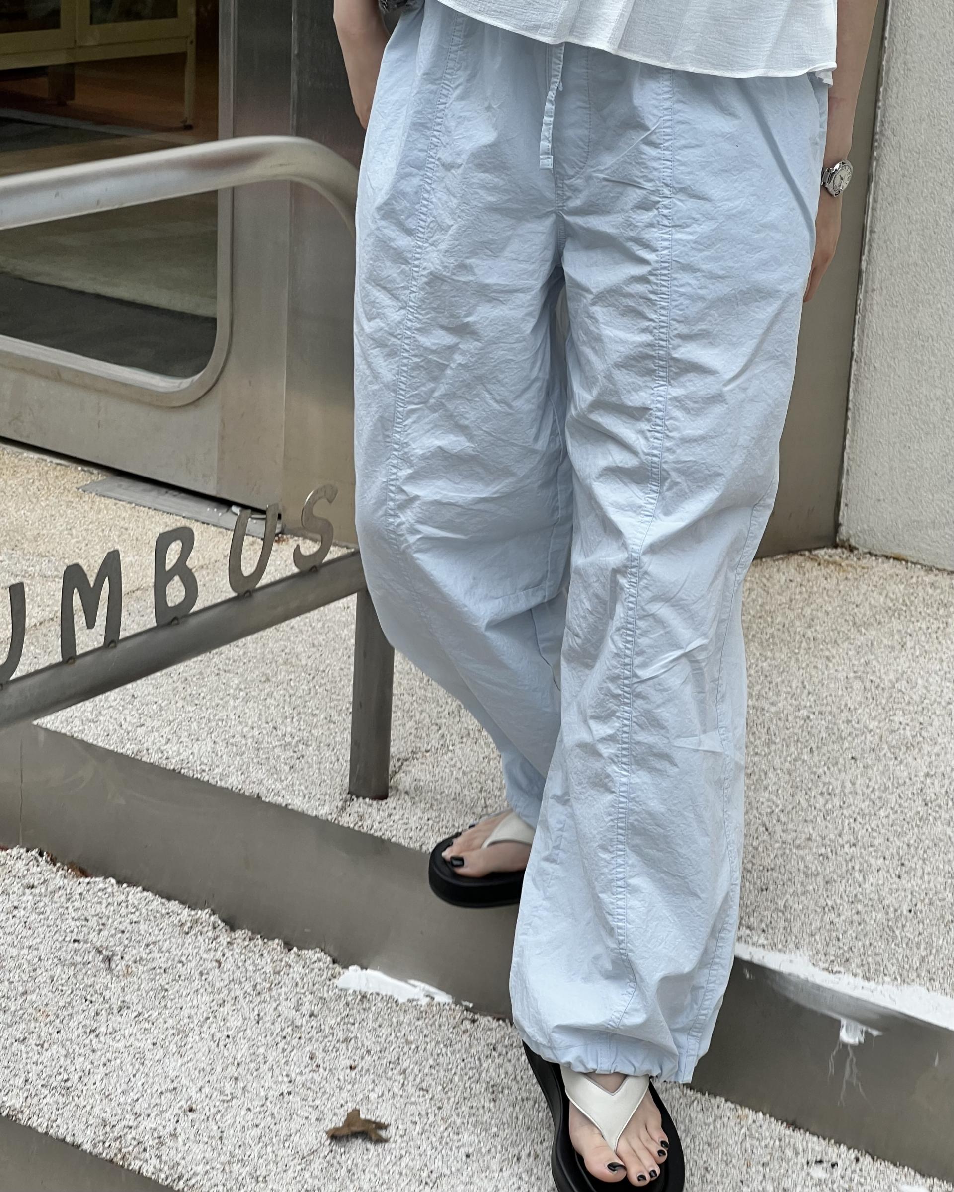 kid pants (butter/baby blue)