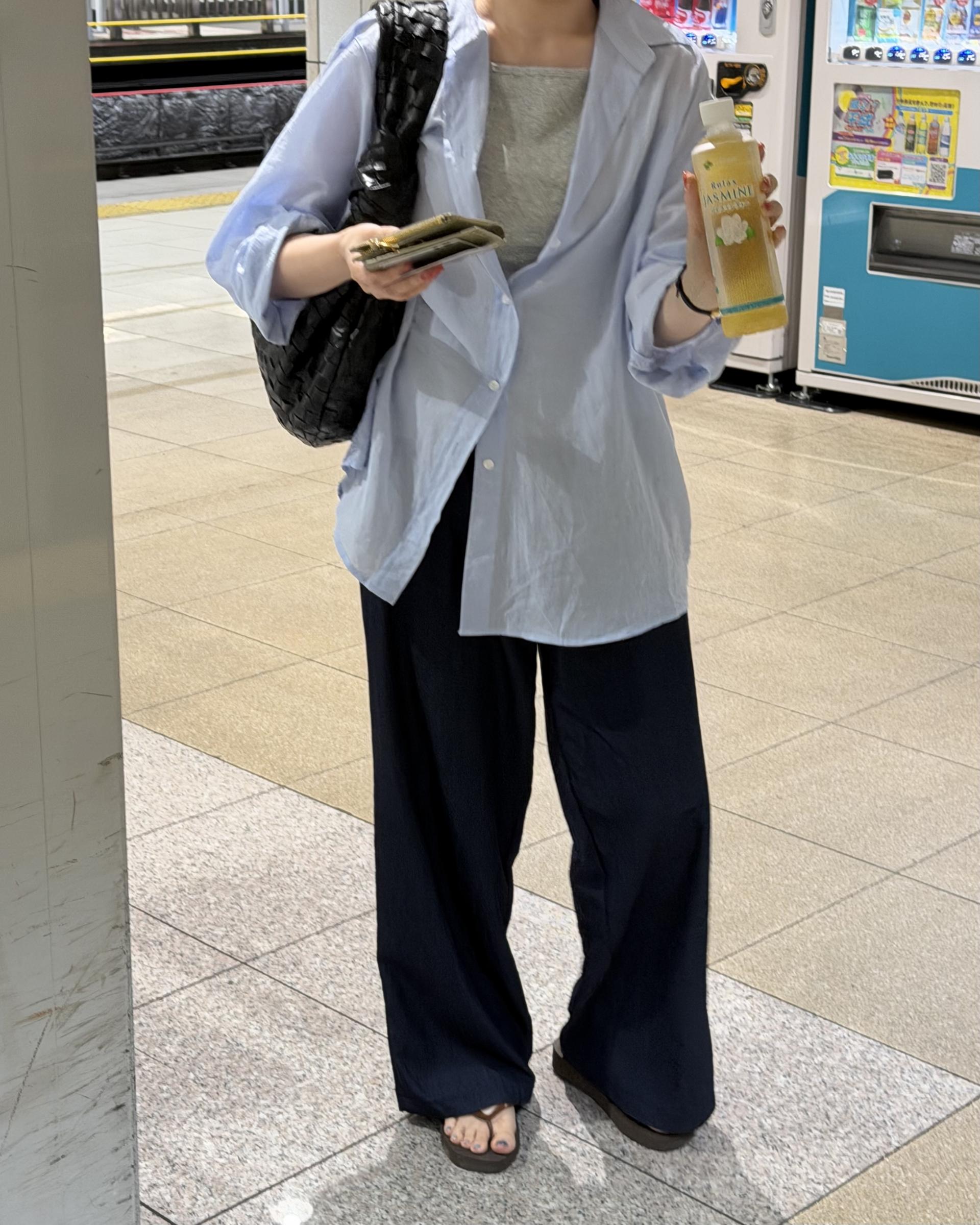 well banding pants (denim)