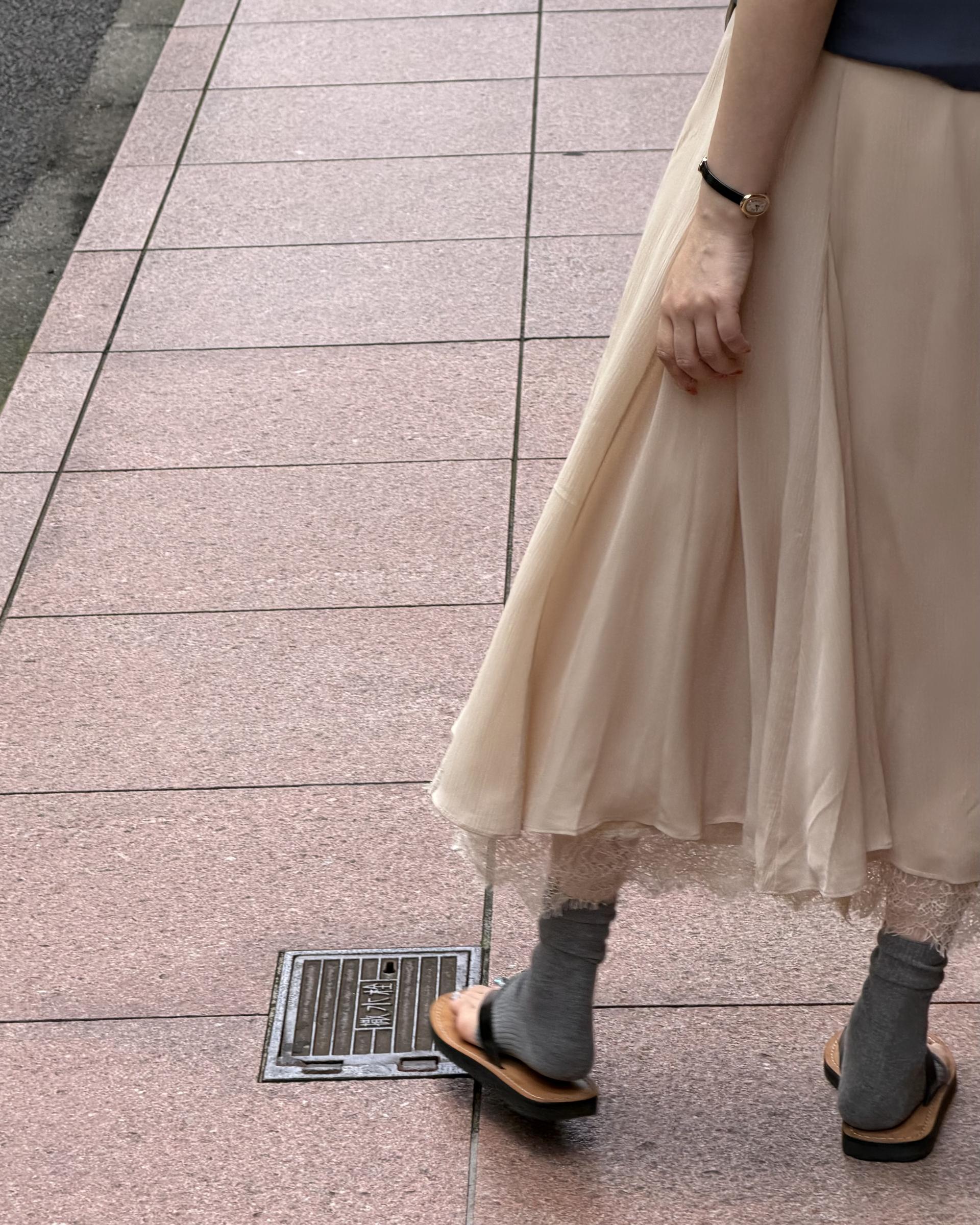 veil lace skirt