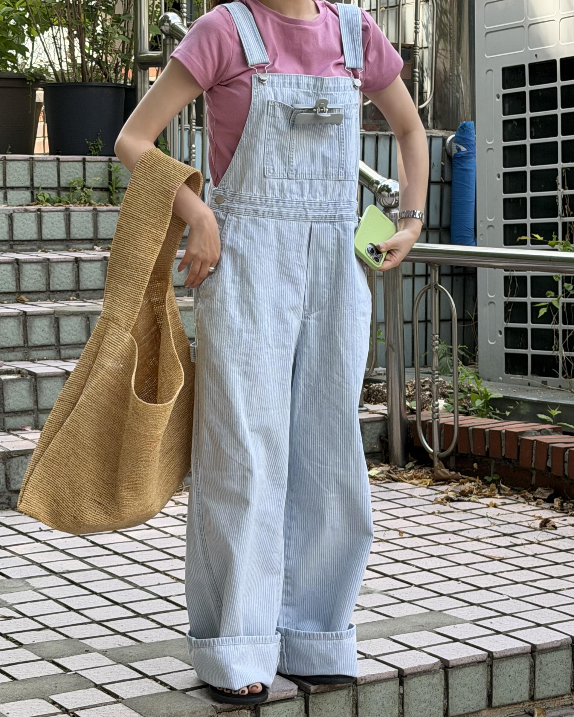 donkey stripe overall